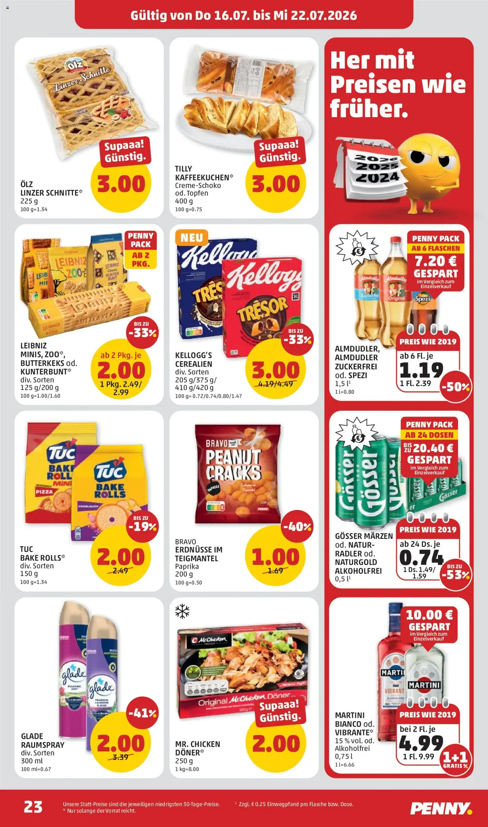 Penny Markt Flugblatt - Gültiger Prospekt ab 16.07.2026, Seite 23 von insgesamt 28