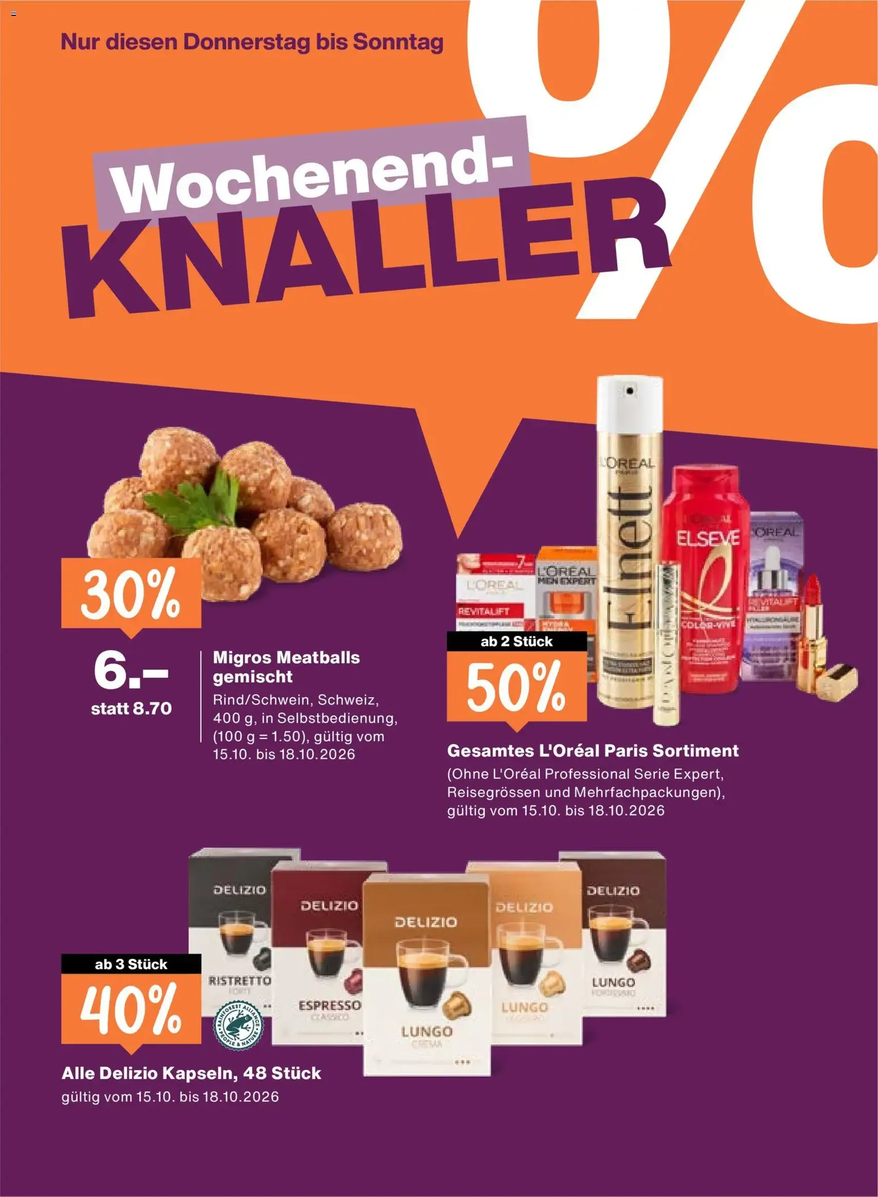 Migros aktionen - Gültiger Prospekt ab 15.10.2026, Seite 24 von insgesamt 24