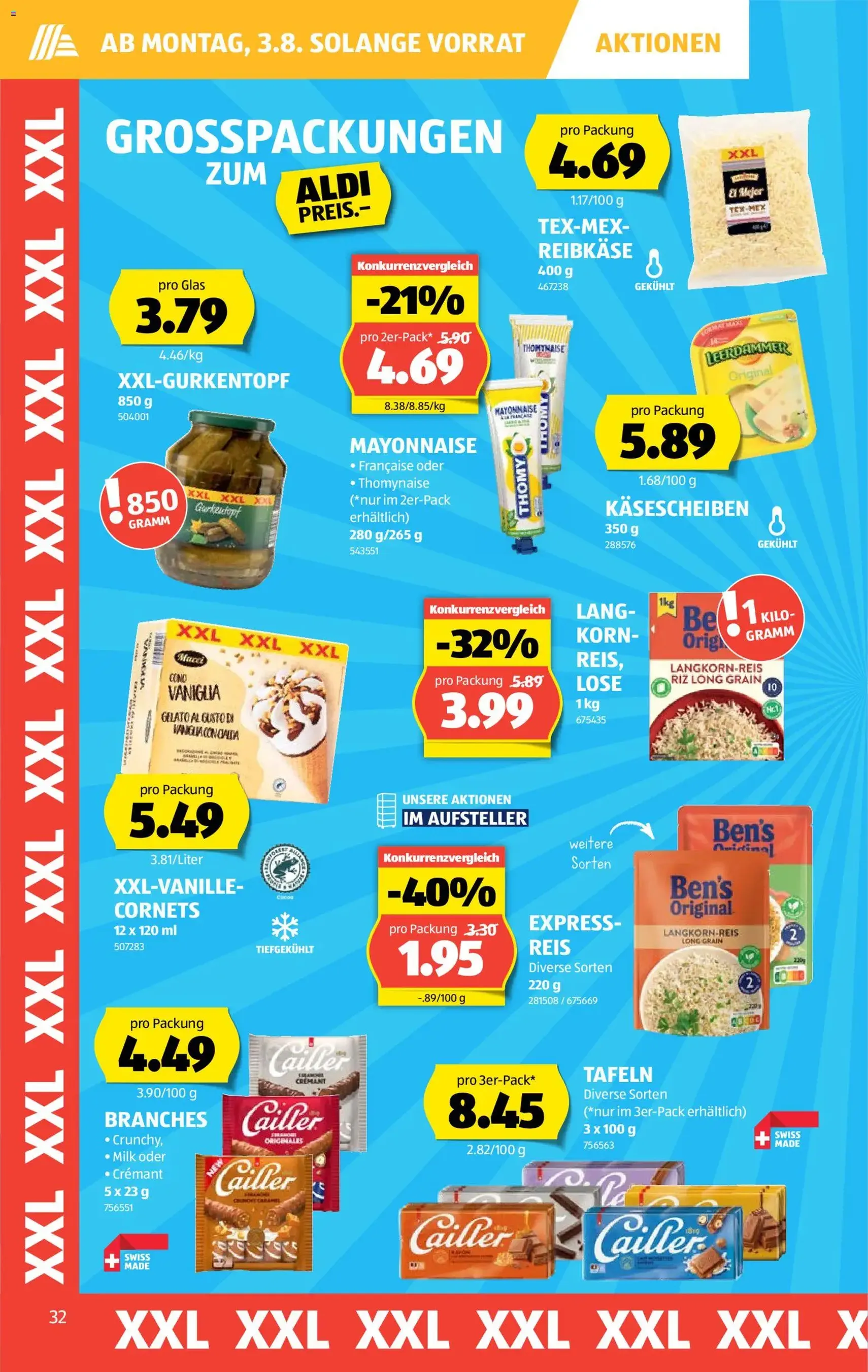 Aldi aktionen - Gültiger Prospekt ab 30.07.2026, Seite 32 von insgesamt 43