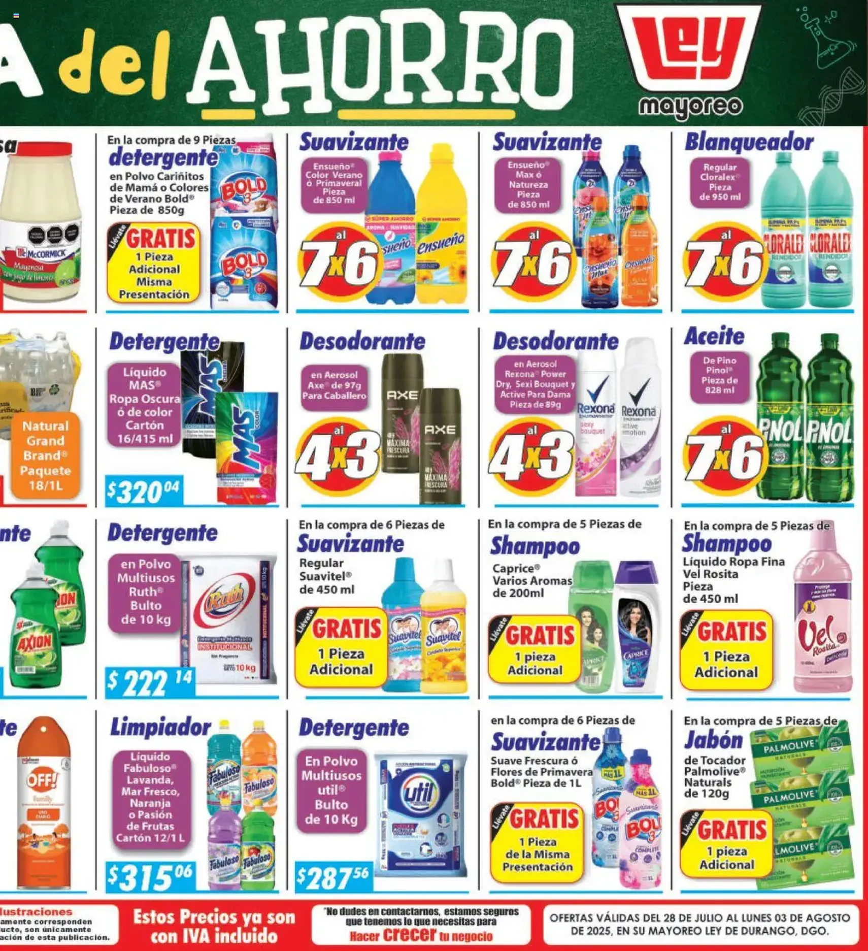 Casa Ley - Folleto Mayoreo - folleto válido desde 28/07/2025 página 6 de 6
