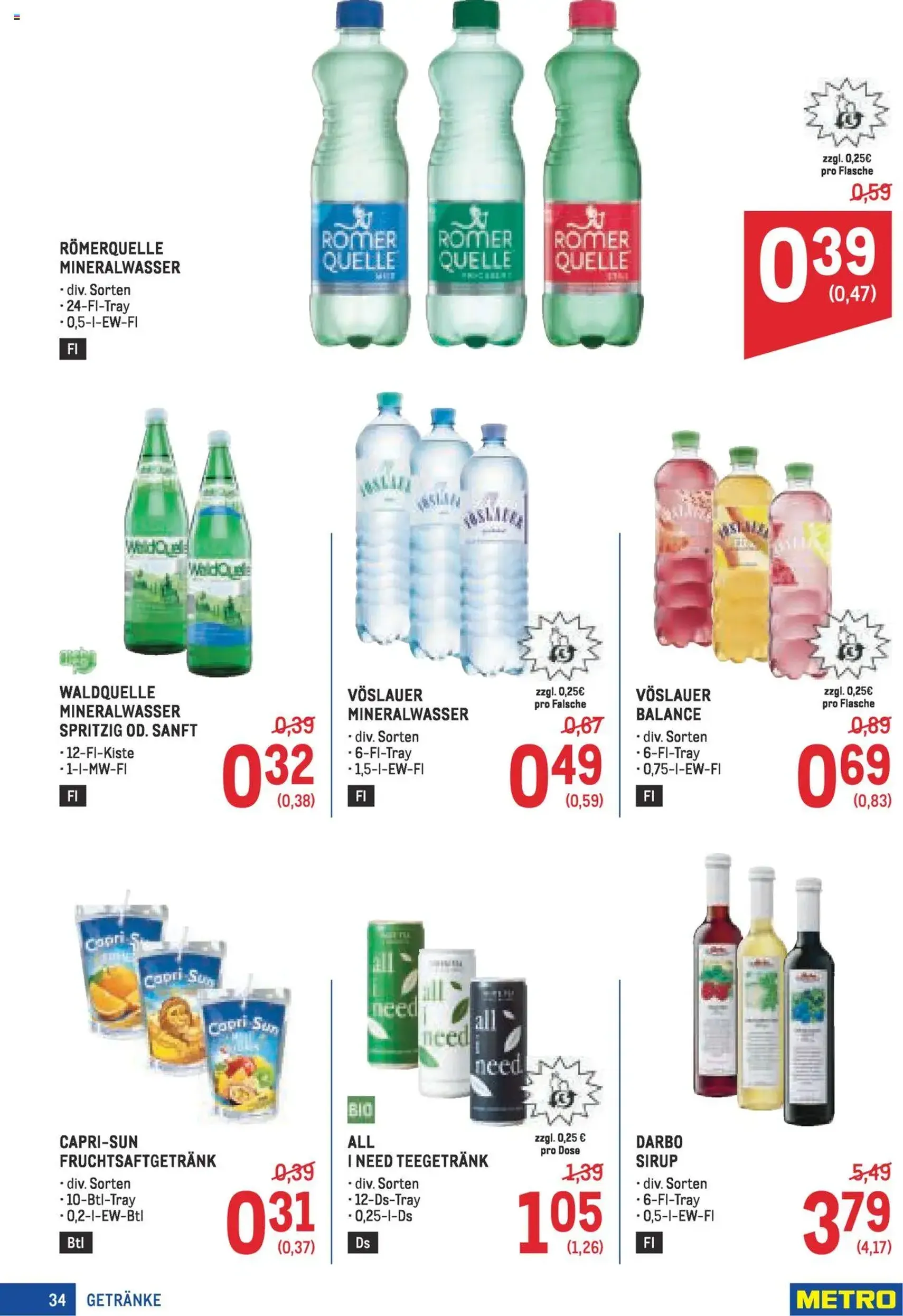 Metro Angebote Profi - Gültiger Prospekt ab 21.08.2025, Seite 34 von insgesamt 64