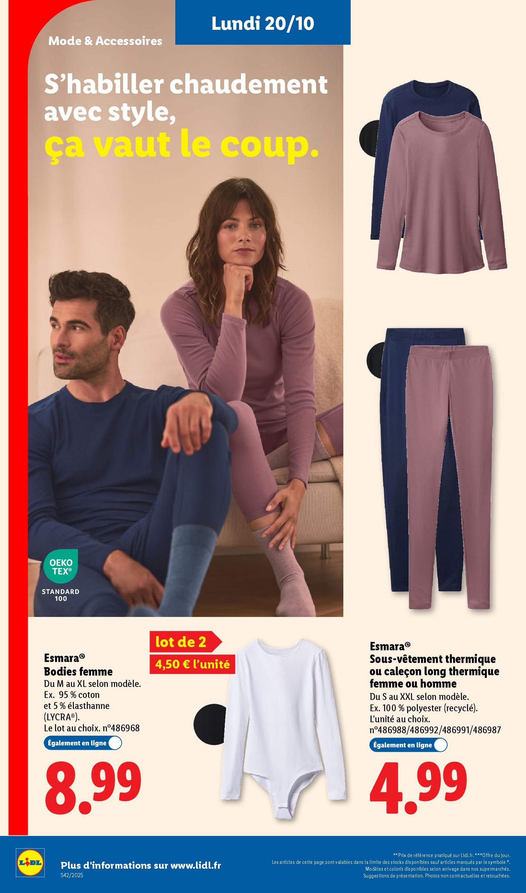 LIDL catalogue semaine 42 - brochure valable à partir du 16/10/2025, page 66 sur 82 LIDL catalogue semaine 42 - brochure valable à partir du 16/10/2025, page 66 sur 82