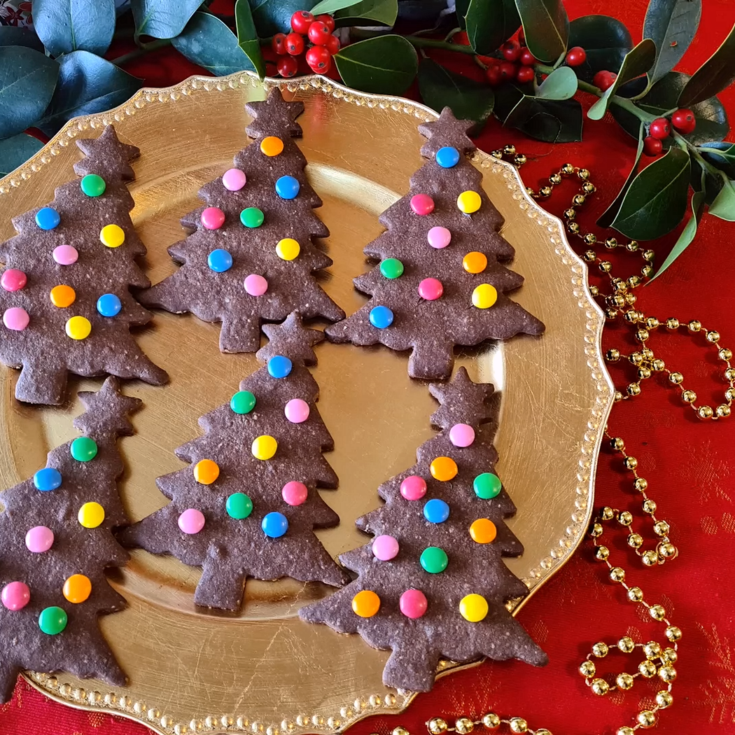 Biscotti albero di Natale
