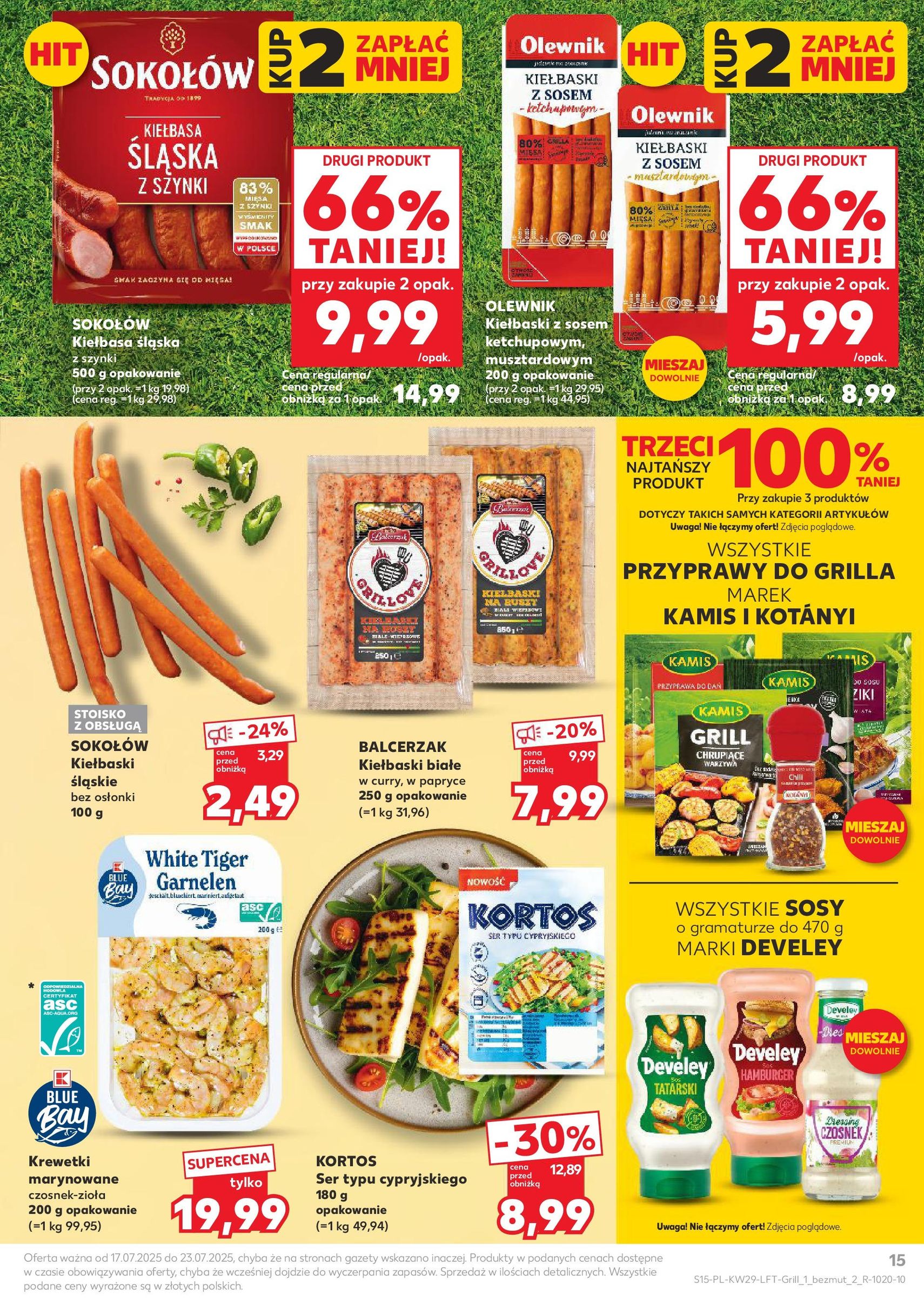 Kaufland gazetka - ważny gazetka od 17.07.2025 strona 15 z 53 Kaufland gazetka - ważny gazetka od 17.07.2025 strona 15 z 53