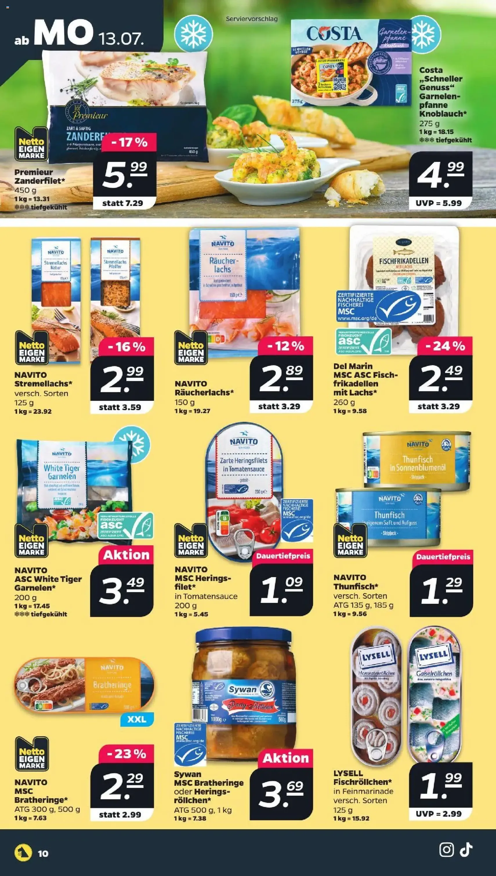Netto Prospekt - Gültiger Prospekt ab 13.07.2026, Seite 10 von insgesamt 36
