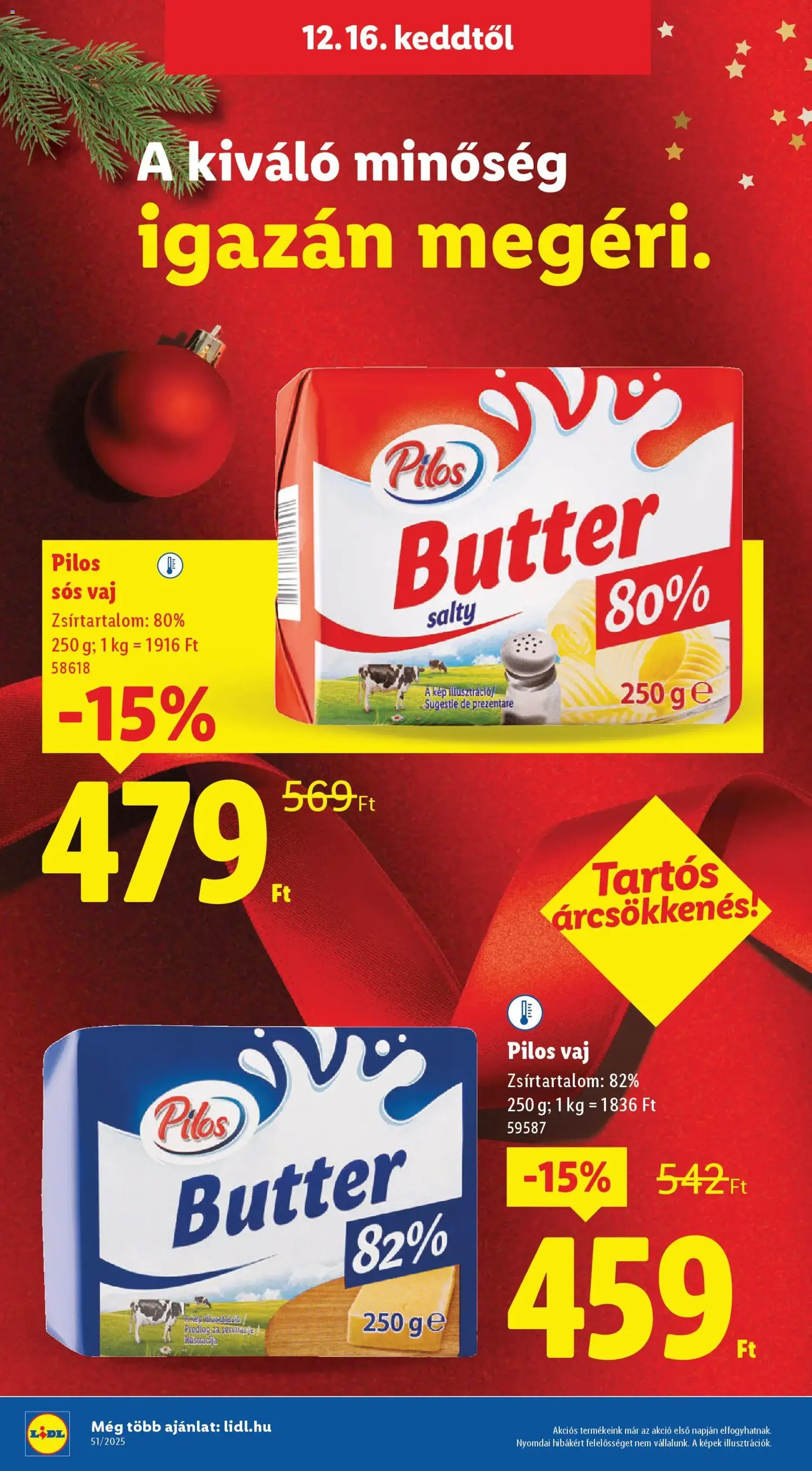 Lidl Akciós újság - 2025.12.18. érvényes szórólap 2 oldal 52 oldalból