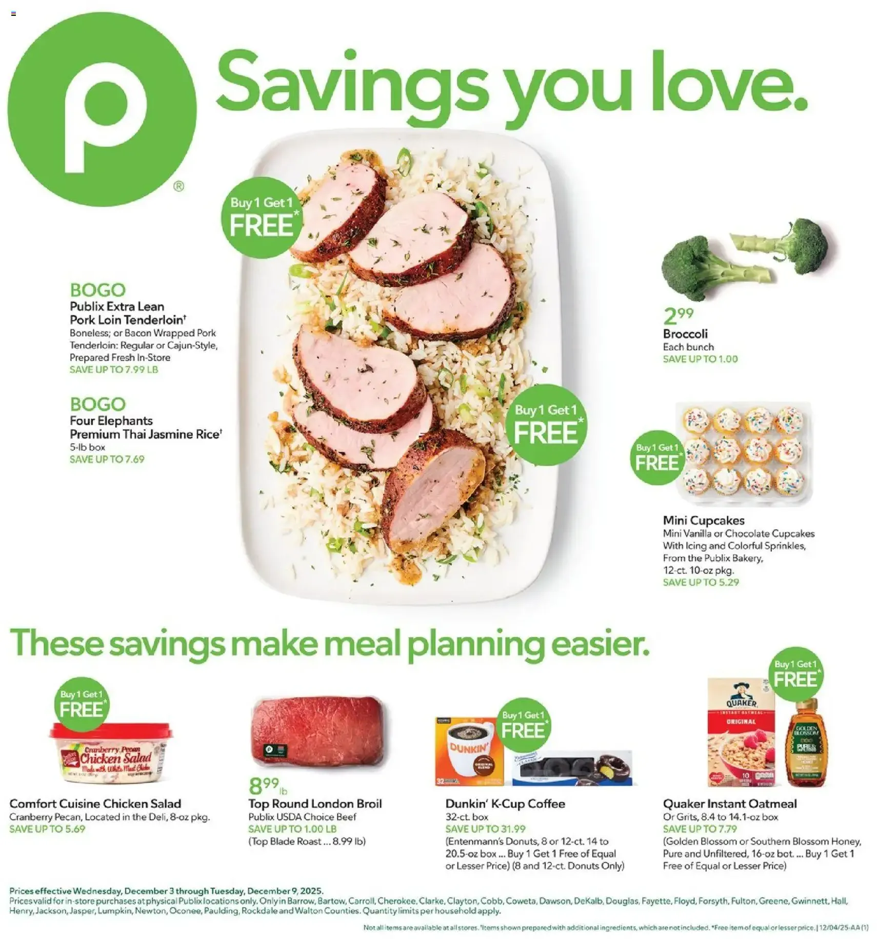 Publix Weekly Ad - valid flyer from 12/03/2025, page 1 of 24