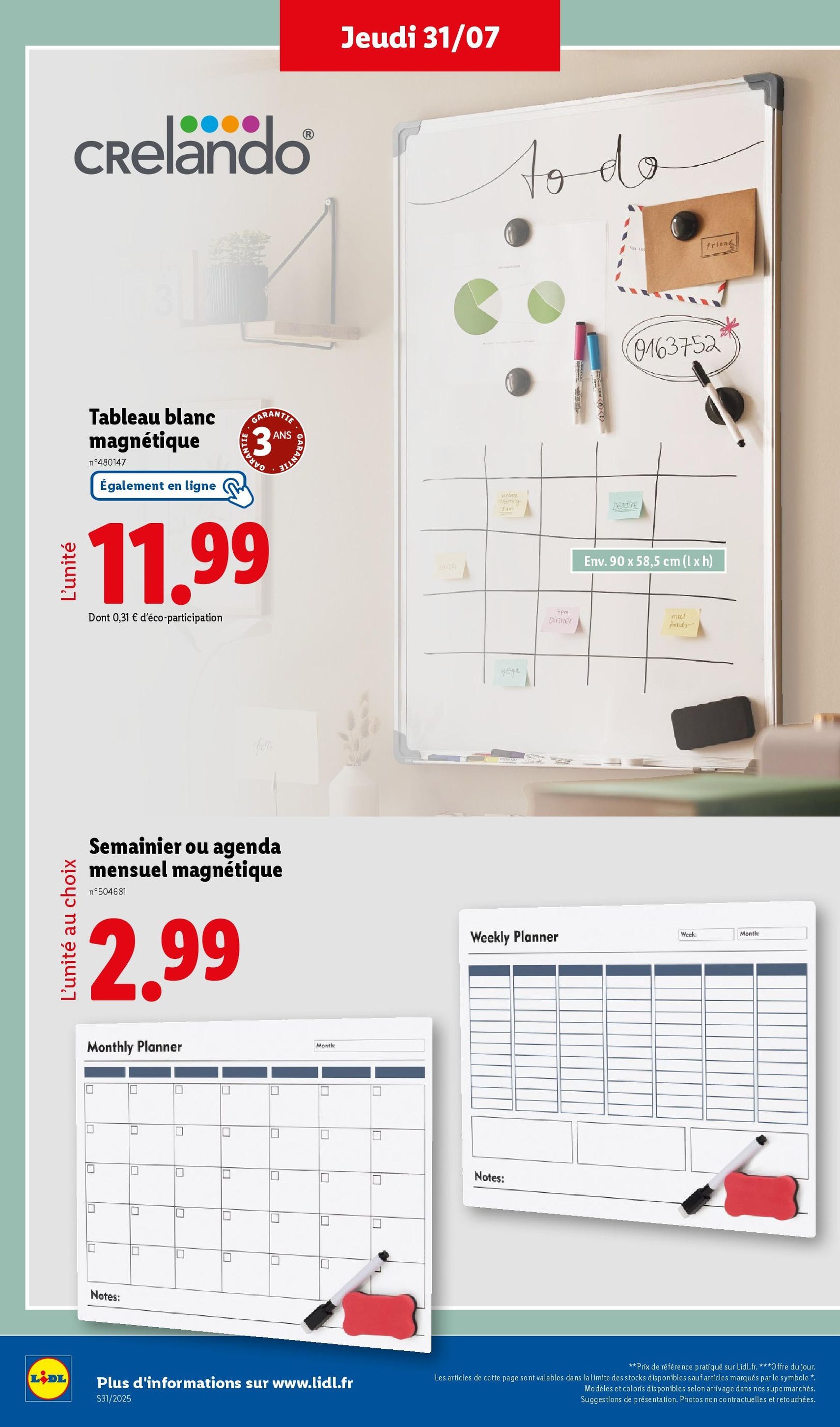 LIDL catalogue semaine 30 - brochure valable à partir du 31/07/2025, page 40 sur 73 LIDL catalogue semaine 30 - brochure valable à partir du 31/07/2025, page 40 sur 73