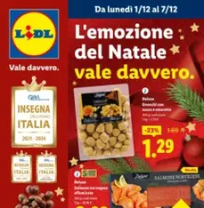 Volantino Lidl - anteprima volantino valido dal 01/12/2025