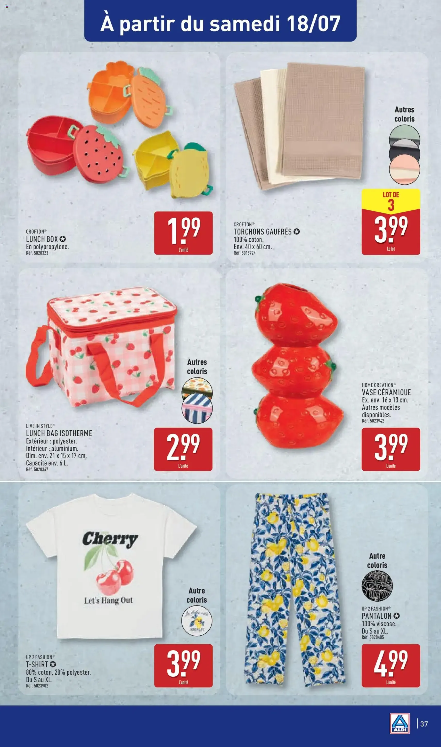 Aldi catalogue - brochure valable à partir du 14/07/2026, page 39 sur 44