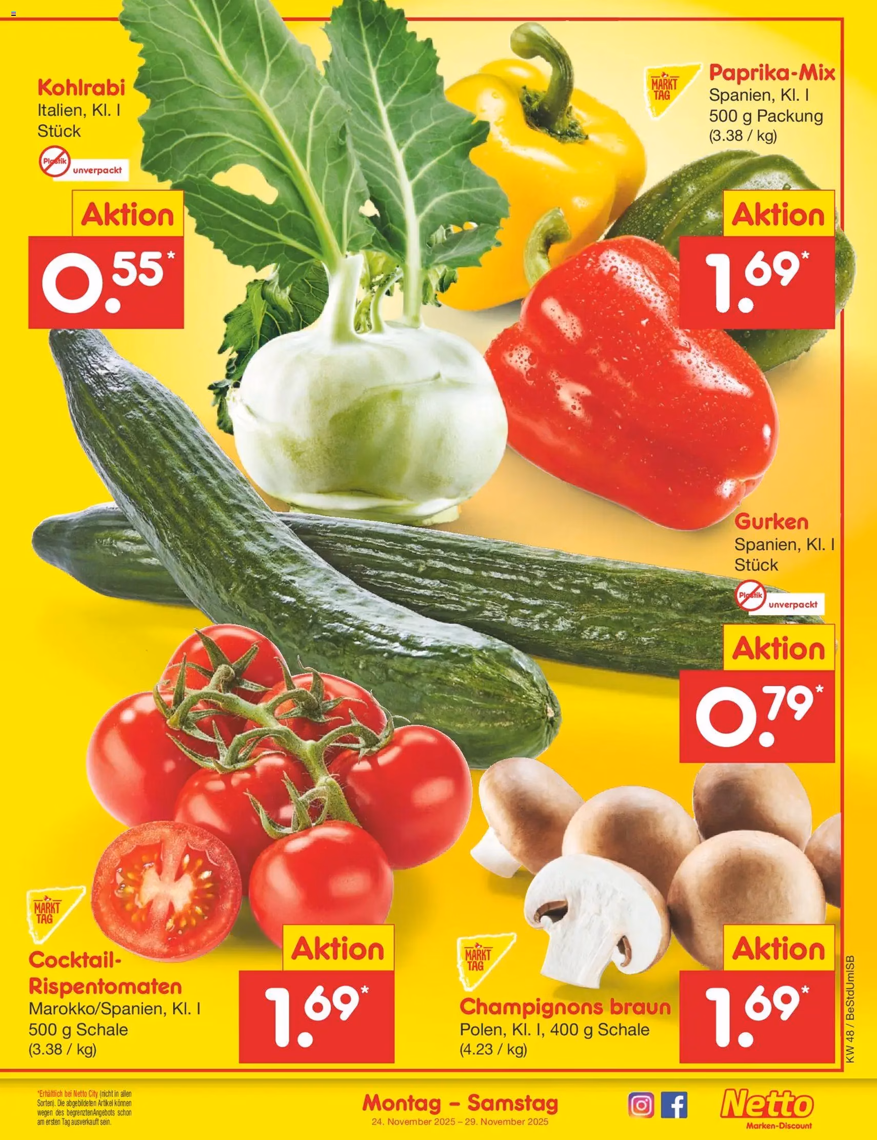 Netto Marken-Discount - Black Friday - Gültiger Prospekt ab 24.11.2025, Seite 5 von insgesamt 60