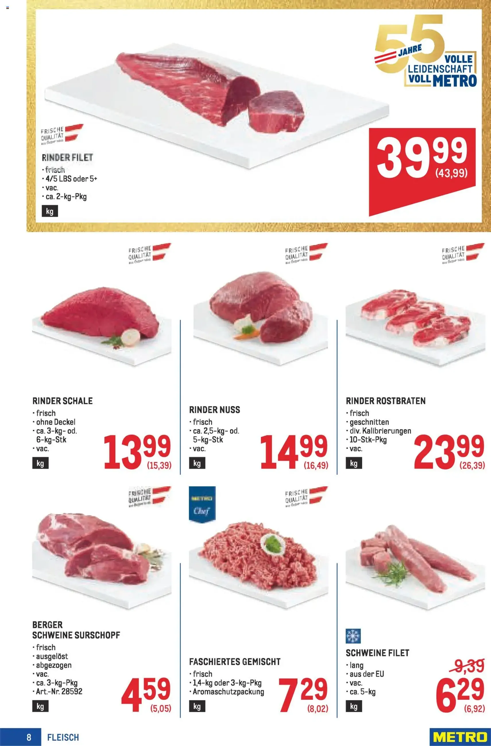 Metro angebote Profi - Gültiger Prospekt ab 16.04.2026, Seite 8 von insgesamt 64