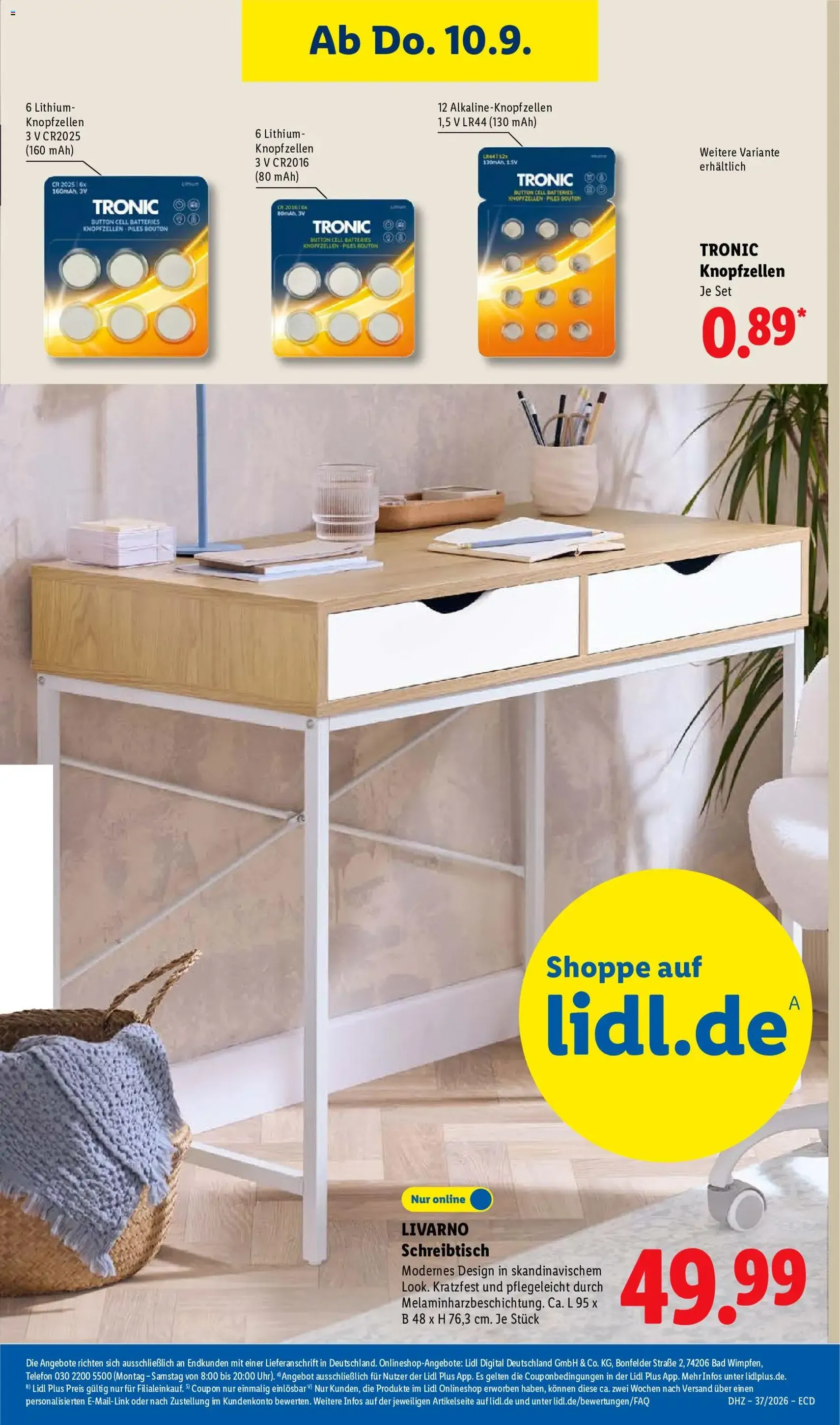 Lidl Prospekt - Gültiger Prospekt ab 07.09.2026, Seite 51 von insgesamt 73