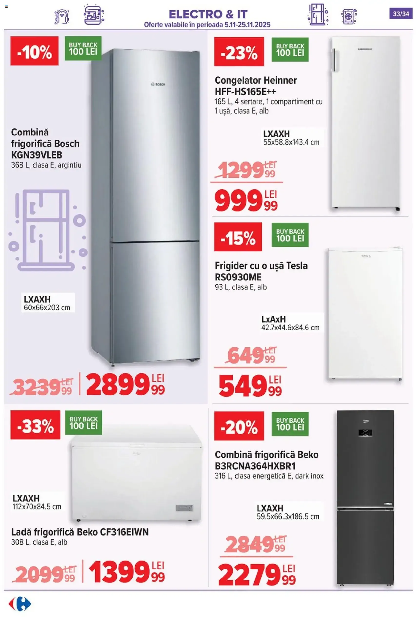 Catalog Carrefour - cataloage valabile începând cu 05.11.2025 pagina 33 din 34