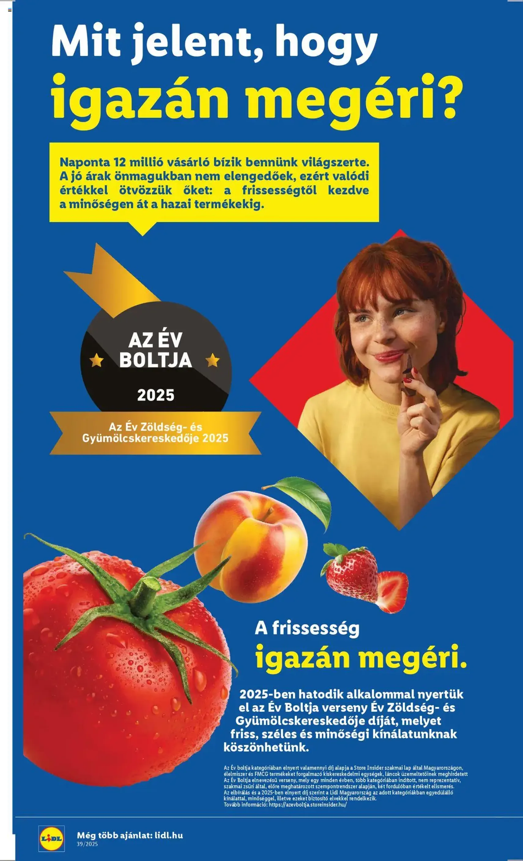 Lidl Akciós újság - 2025.09.25. érvényes szórólap 2 oldal 68 oldalból Lidl Akciós újság - 2025.09.25. érvényes szórólap 2 oldal 68 oldalból
