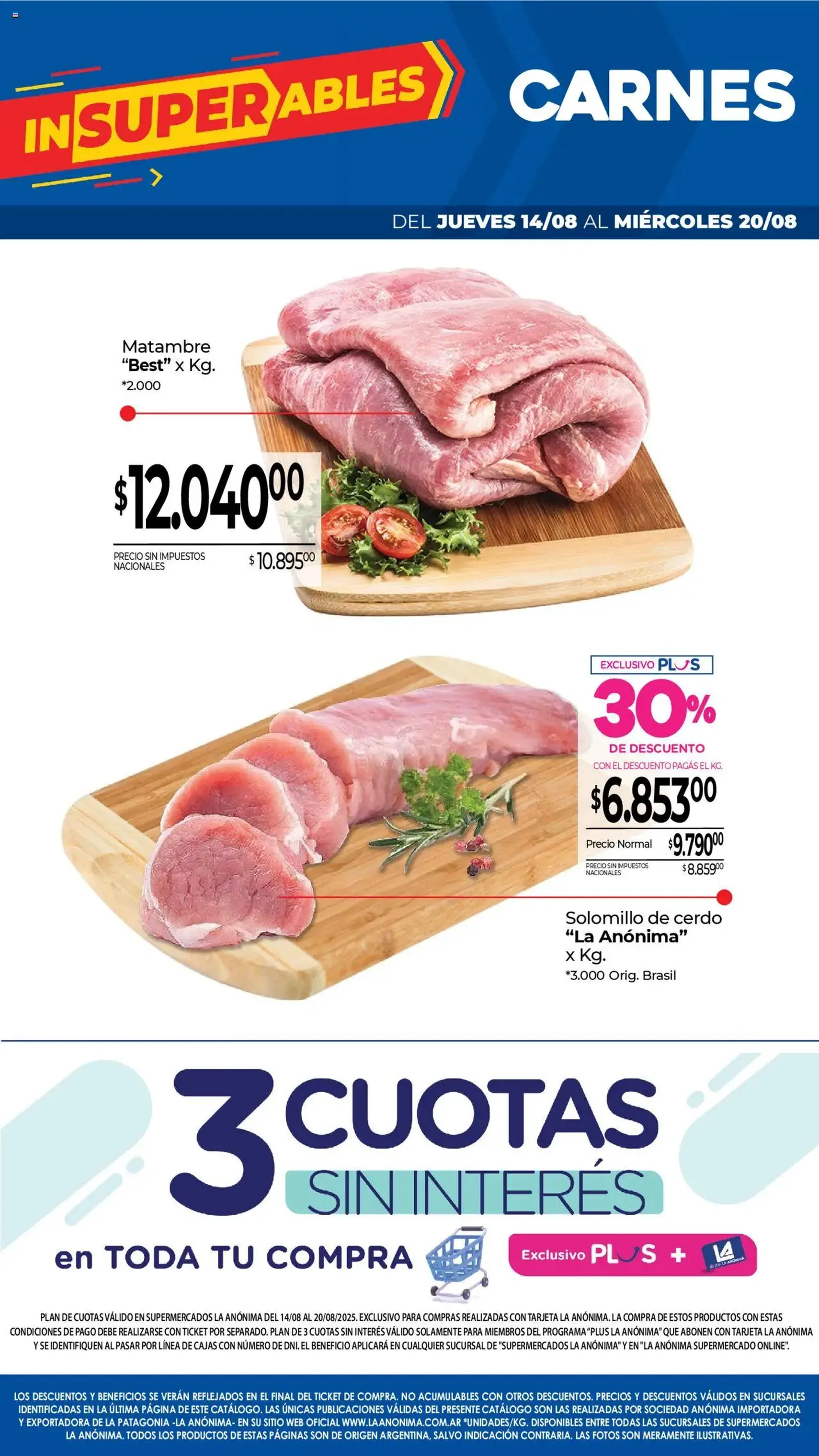 La Anonima catálogo - folleto válido desde 14/08/2025 página 2 de 8