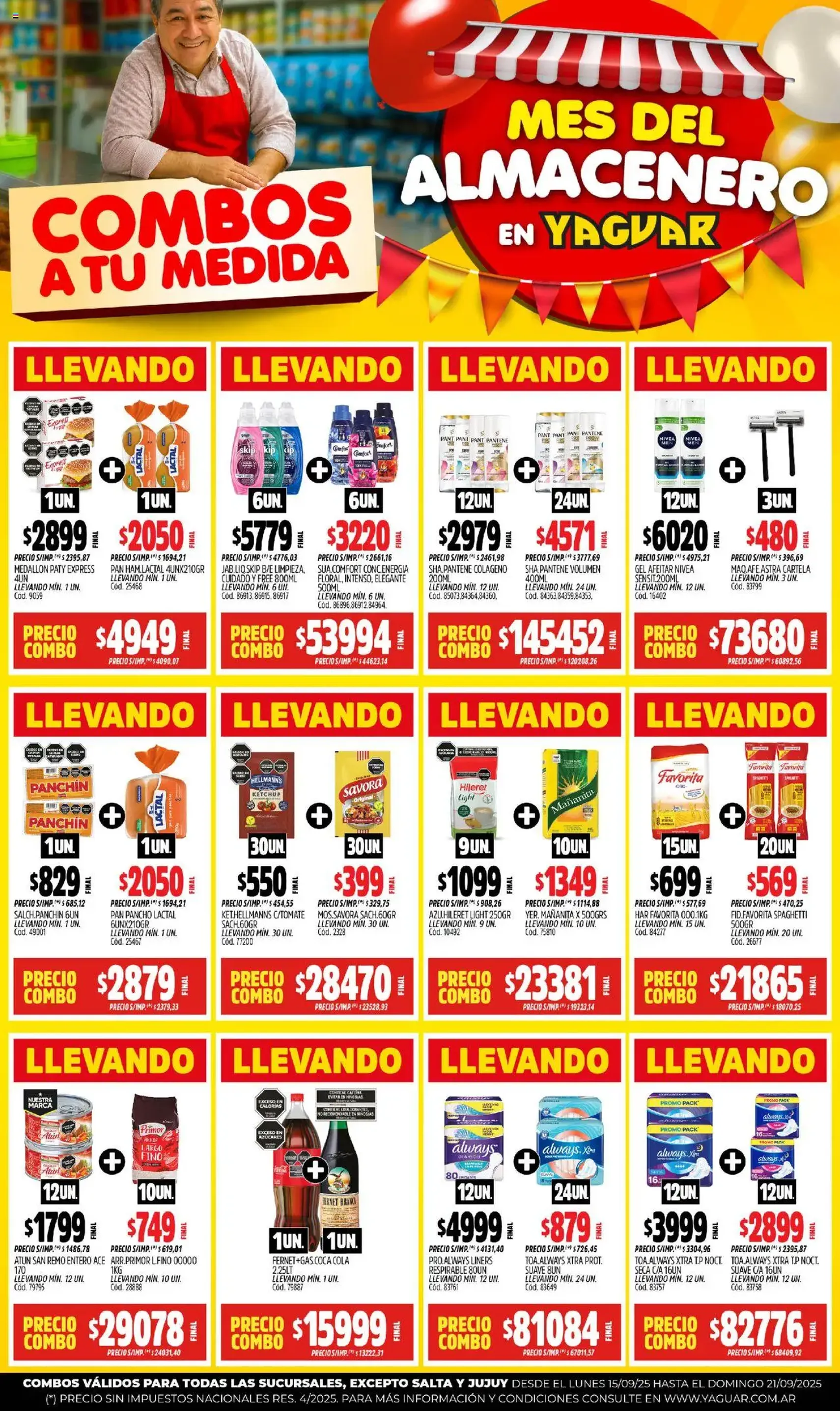 Yaguar catálogo - folleto válido desde 15/09/2025 página 2 de 34 Yaguar catálogo - folleto válido desde 15/09/2025 página 2 de 34