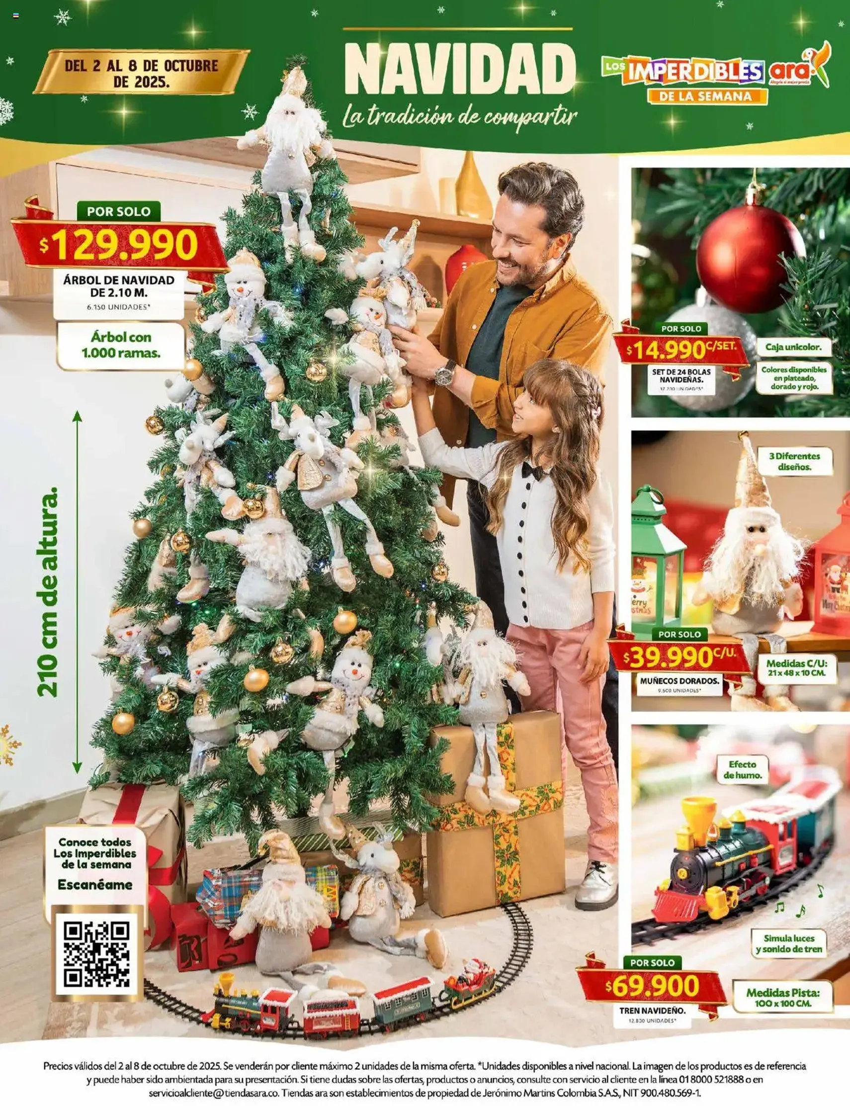 Ara - Ahorra con precios bajos y ofertas en la canasta familiar | ara - folleto válido desde 02/10/2025 página 11 de 11
