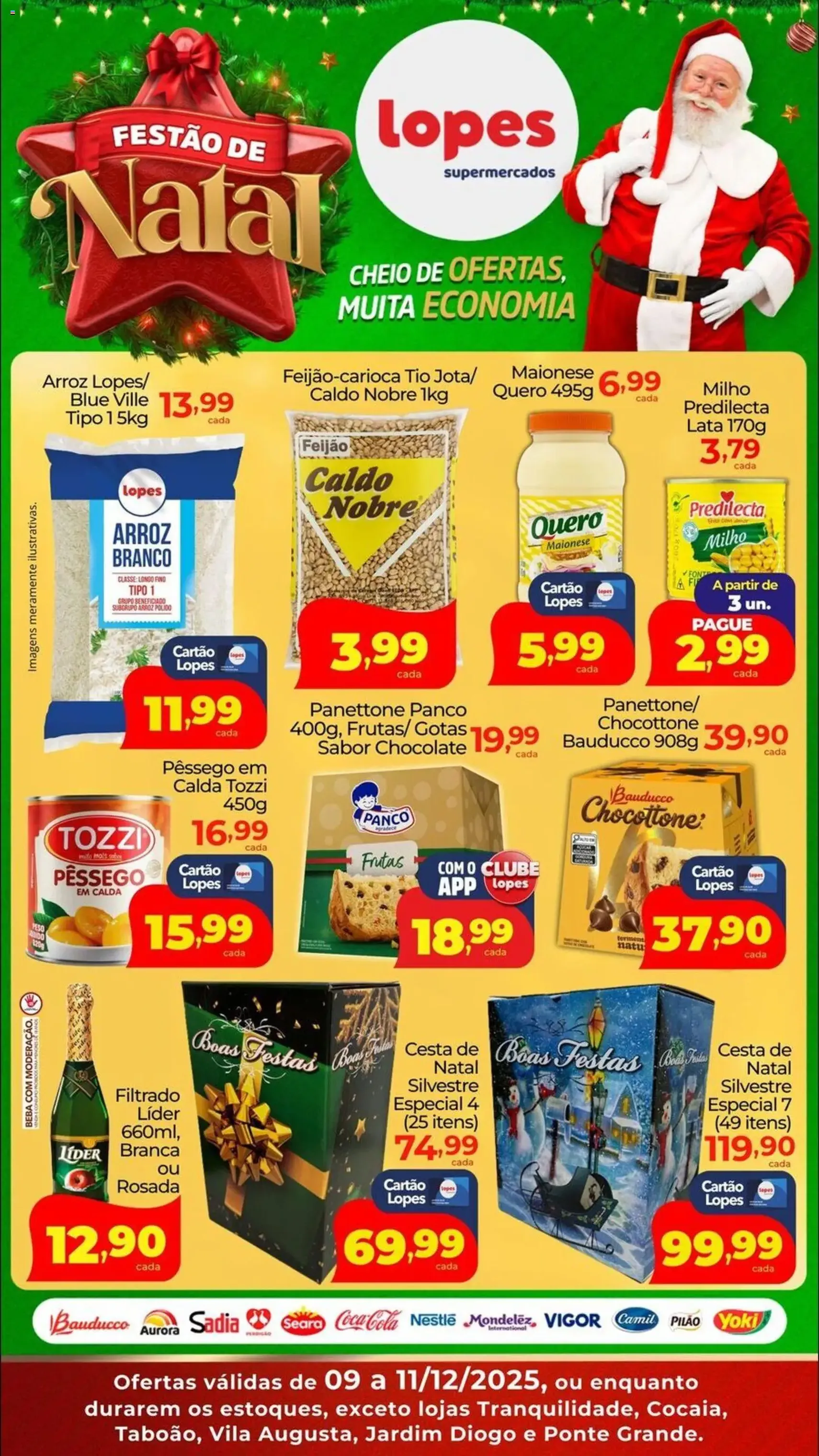 Lopes Supermercados - Ofertas da semana - folheto válido a partir de 09/12/2025 página 1 de 1