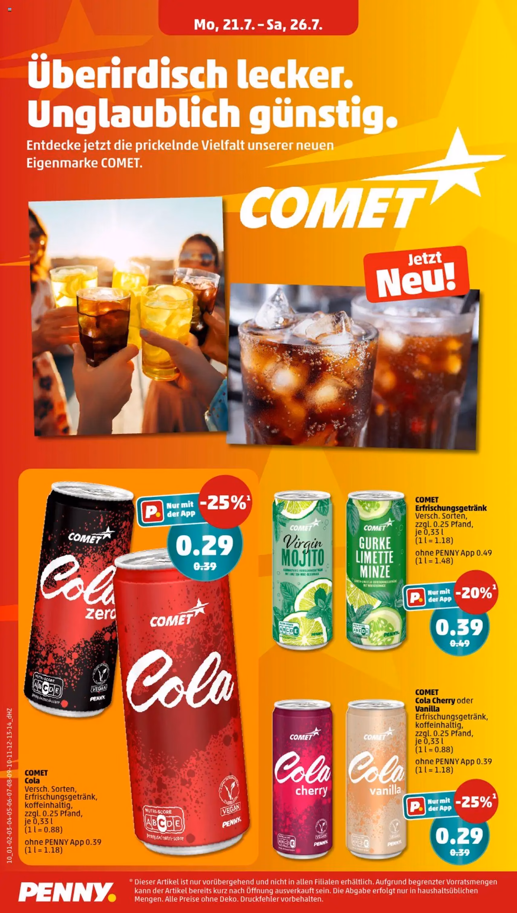 Penny Prospekt - Gültiger Prospekt ab 21.07.2025, Seite 10 von insgesamt 35 Penny Prospekt - Gültiger Prospekt ab 21.07.2025, Seite 10 von insgesamt 35