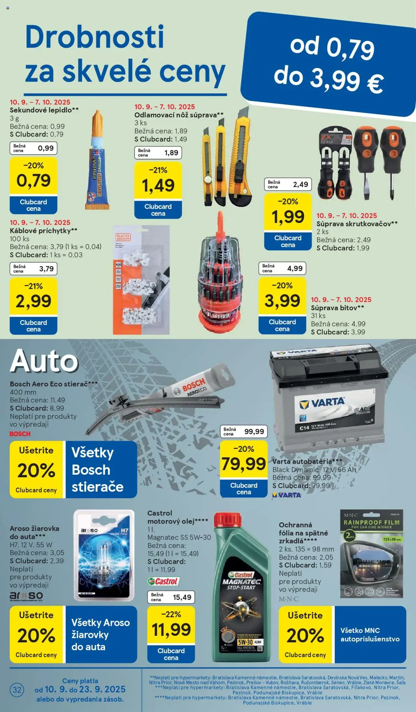 Tesco Hypermarket - leták - platný leták od 10.09.2025 strana 32 z 38 Tesco Hypermarket - leták - platný leták od 10.09.2025 strana 32 z 38