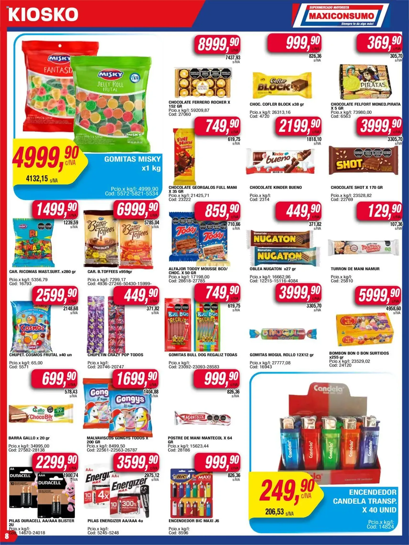 Maxiconsumo ofertas - folleto válido desde 18/08/2025 página 8 de 28