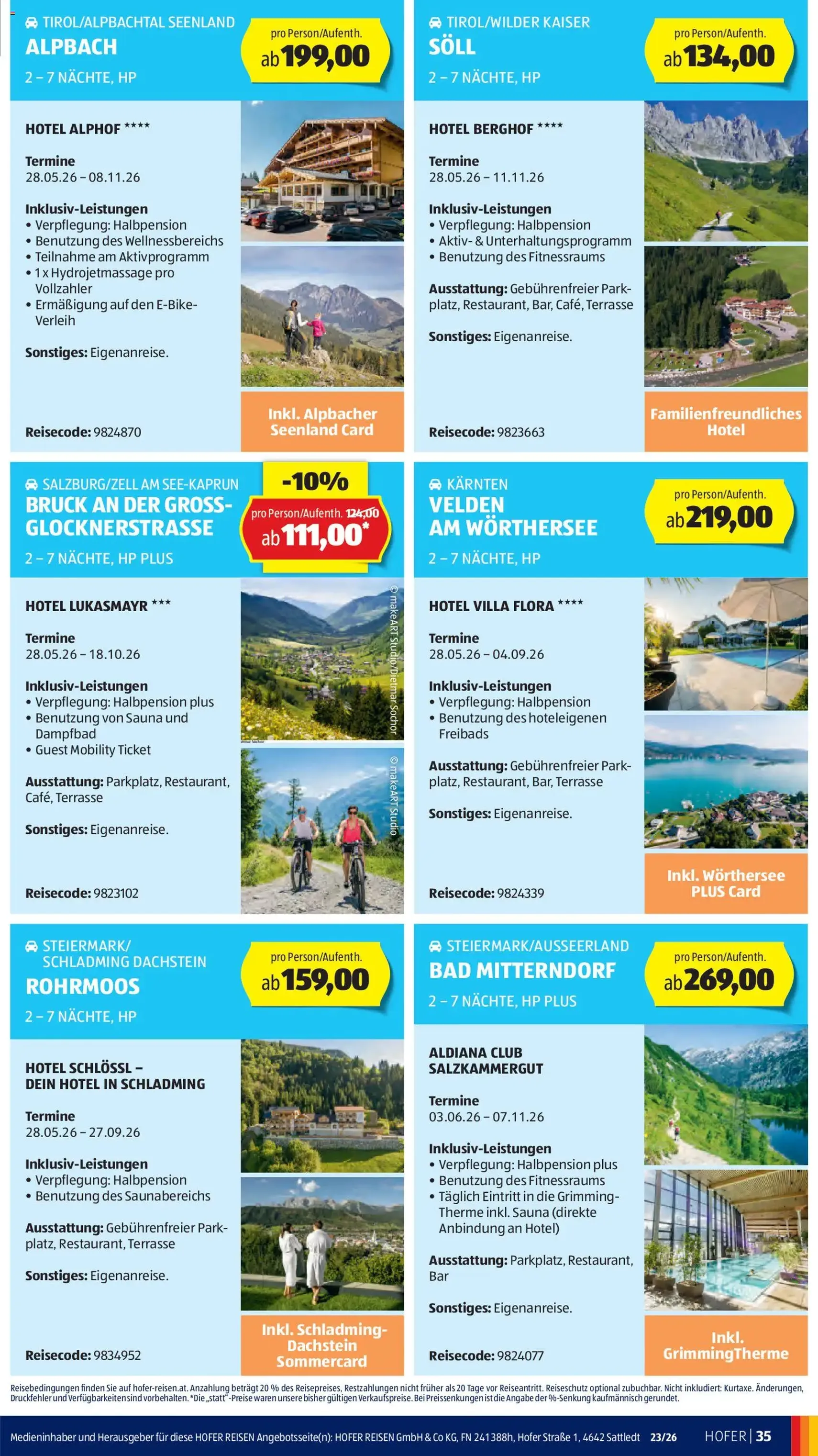Hofer Flugblatt - Gültiger Prospekt ab 29.05.2026, Seite 41 von insgesamt 43