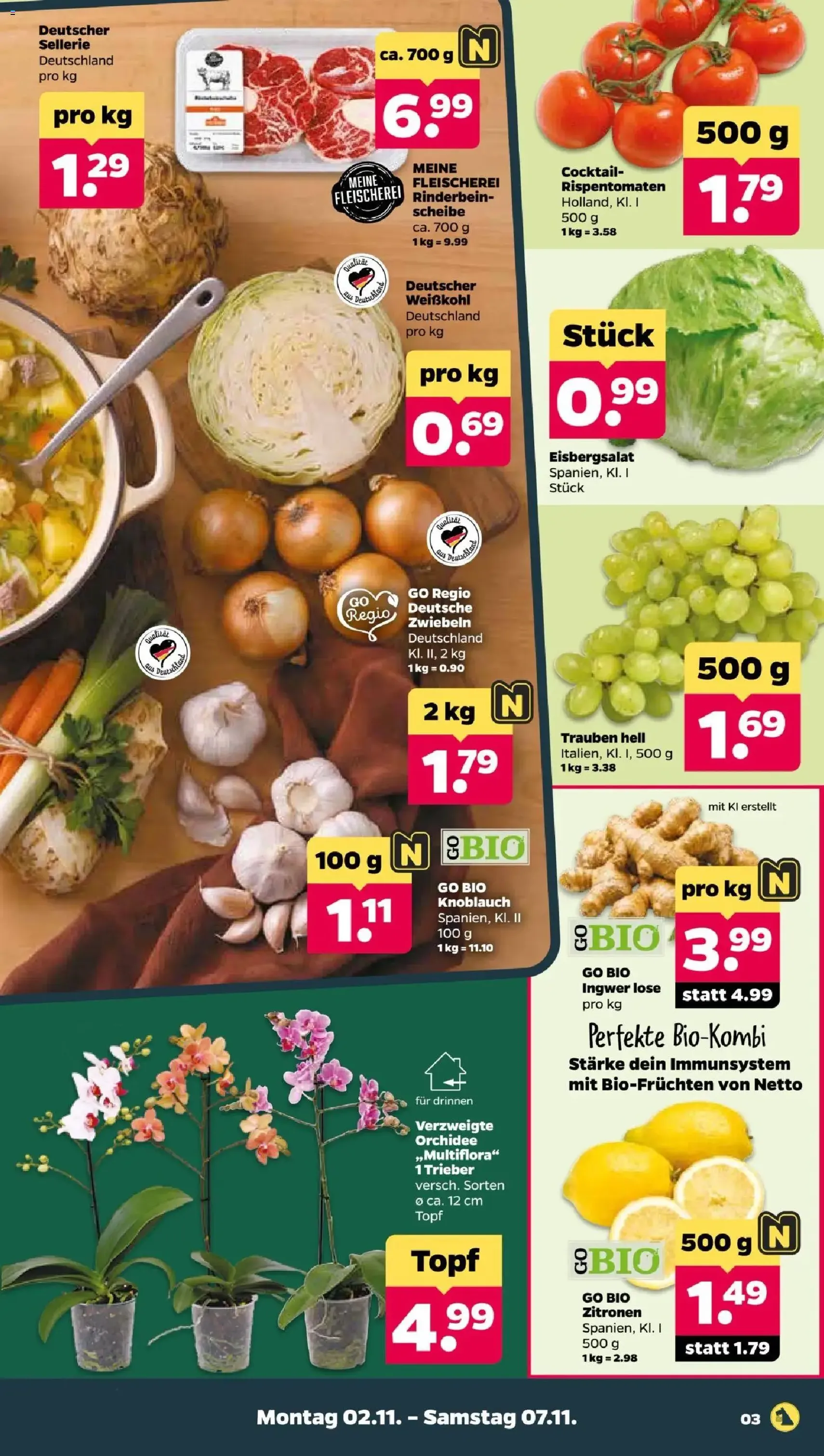 Netto Prospekt - Gültiger Prospekt ab 02.11.2026, Seite 3 von insgesamt 37