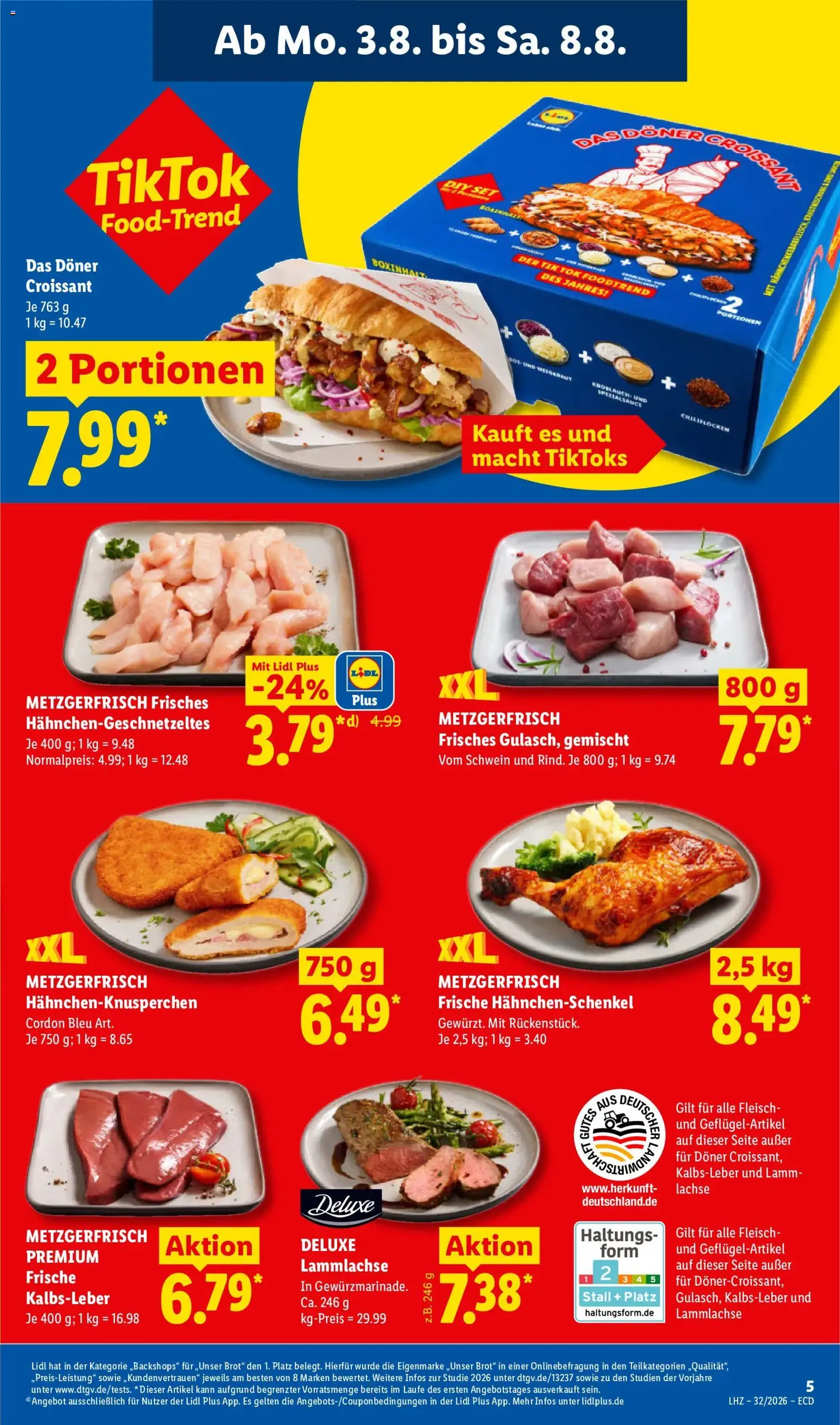 Lidl Prospekt - Gültiger Prospekt ab 03.08.2026, Seite 13 von insgesamt 69