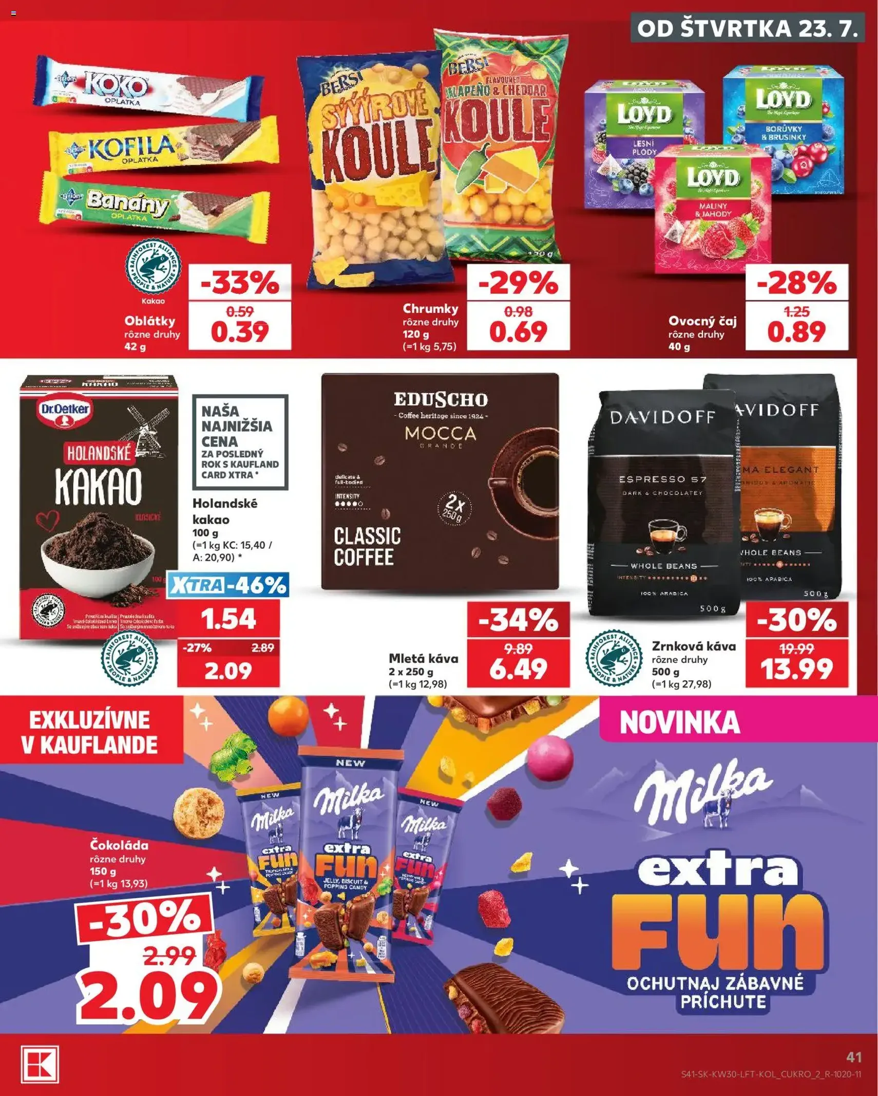 Kaufland leták - platný leták od 23.07.2026 strana 41 z 74