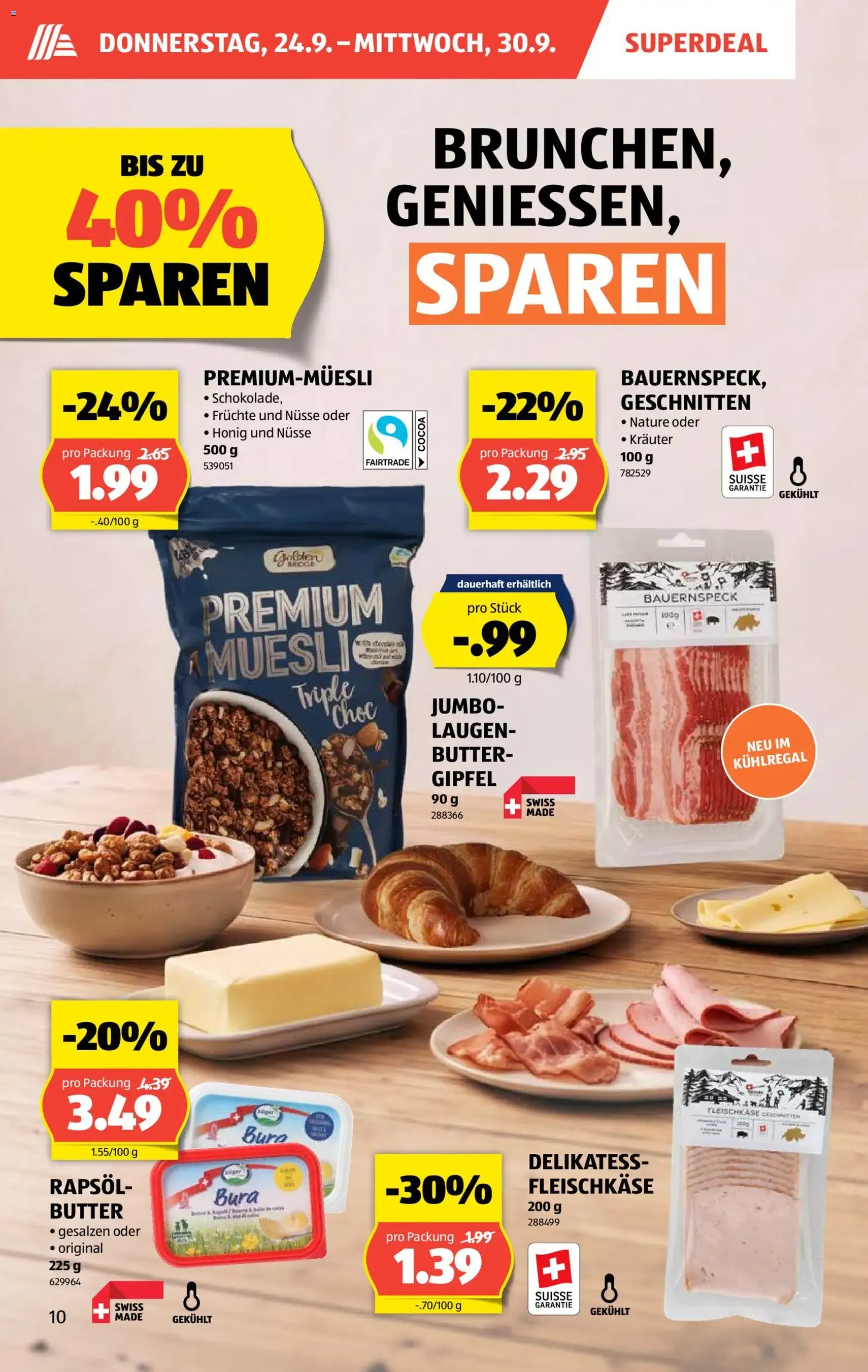 Aldi aktionen - Gültiger Prospekt ab 24.09.2026, Seite 10 von insgesamt 38
