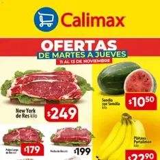 Vista previa del folleto Calimax folleto válido desde 11/11/2025