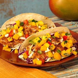 Voorvertoning van recept Krokant geroosterde aubergine gevuld met taco's