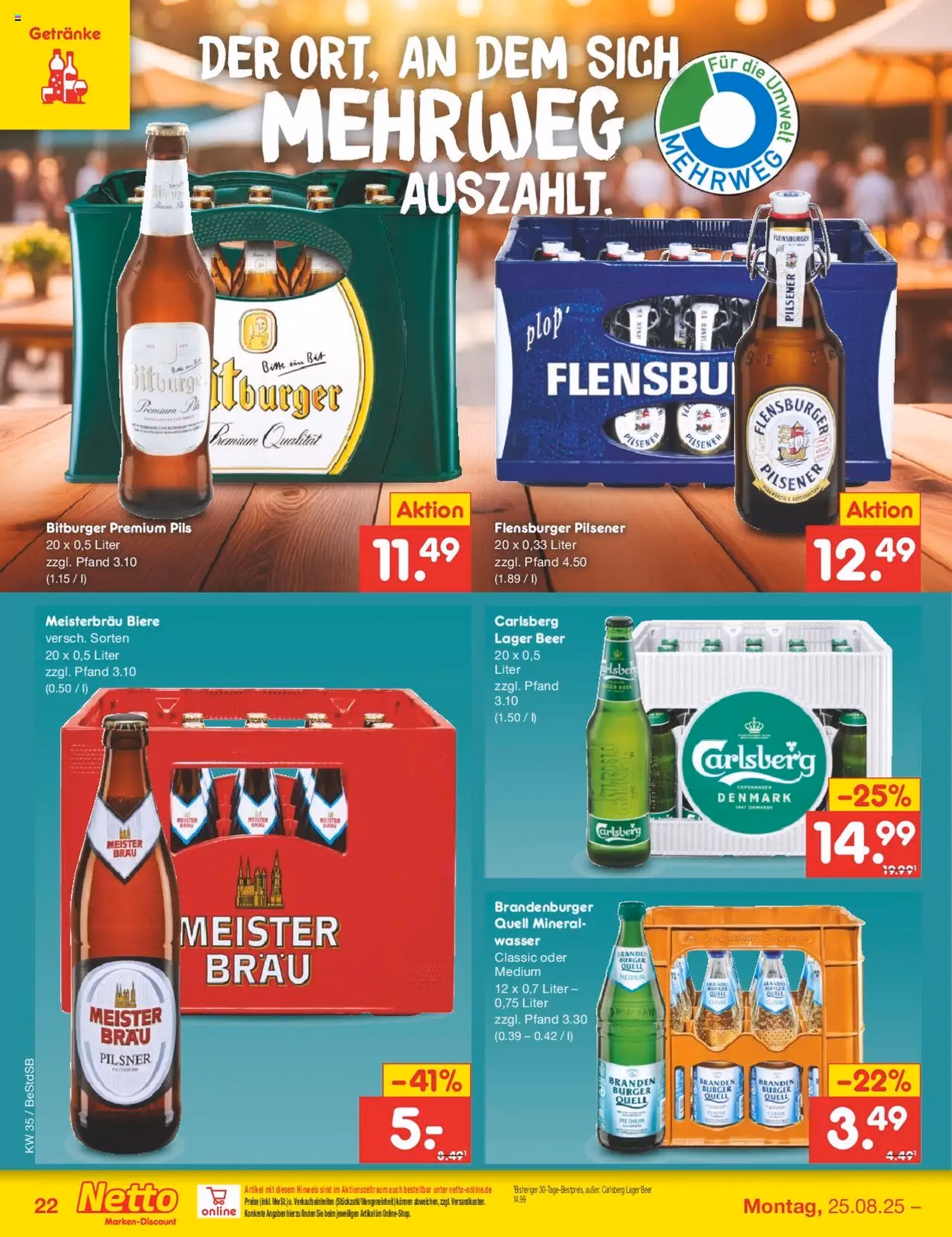 Netto Marken-Discount Prospekt - Gültiger Prospekt ab 25.08.2025, Seite 32 von insgesamt 65