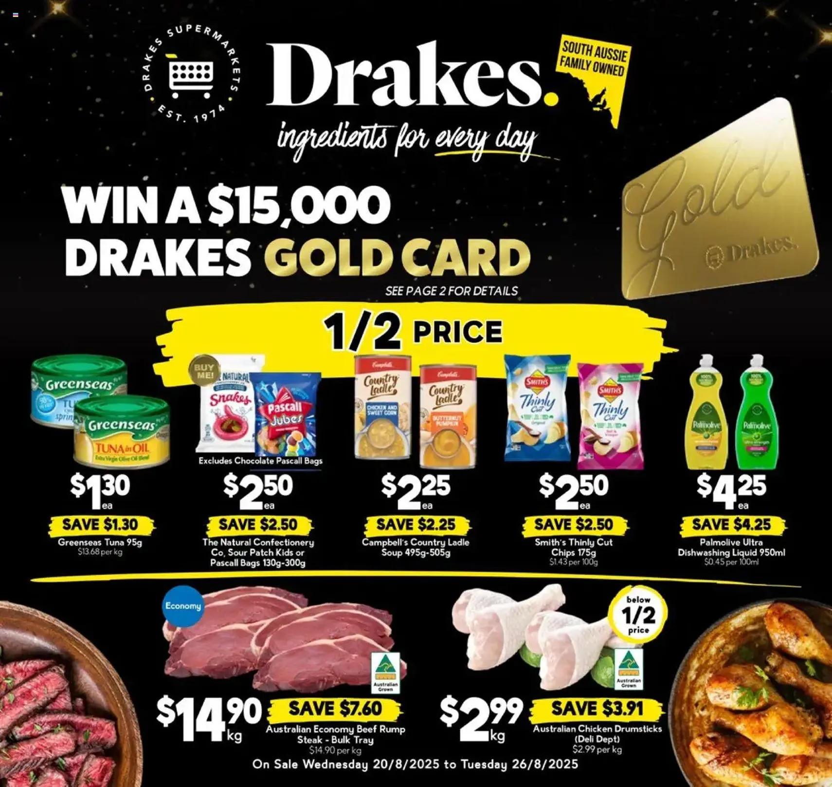 Drakes Catalogue SA - valid flyer from 20/08/2025, page 1 of 16 Drakes Catalogue SA - valid flyer from 20/08/2025, page 1 of 16
