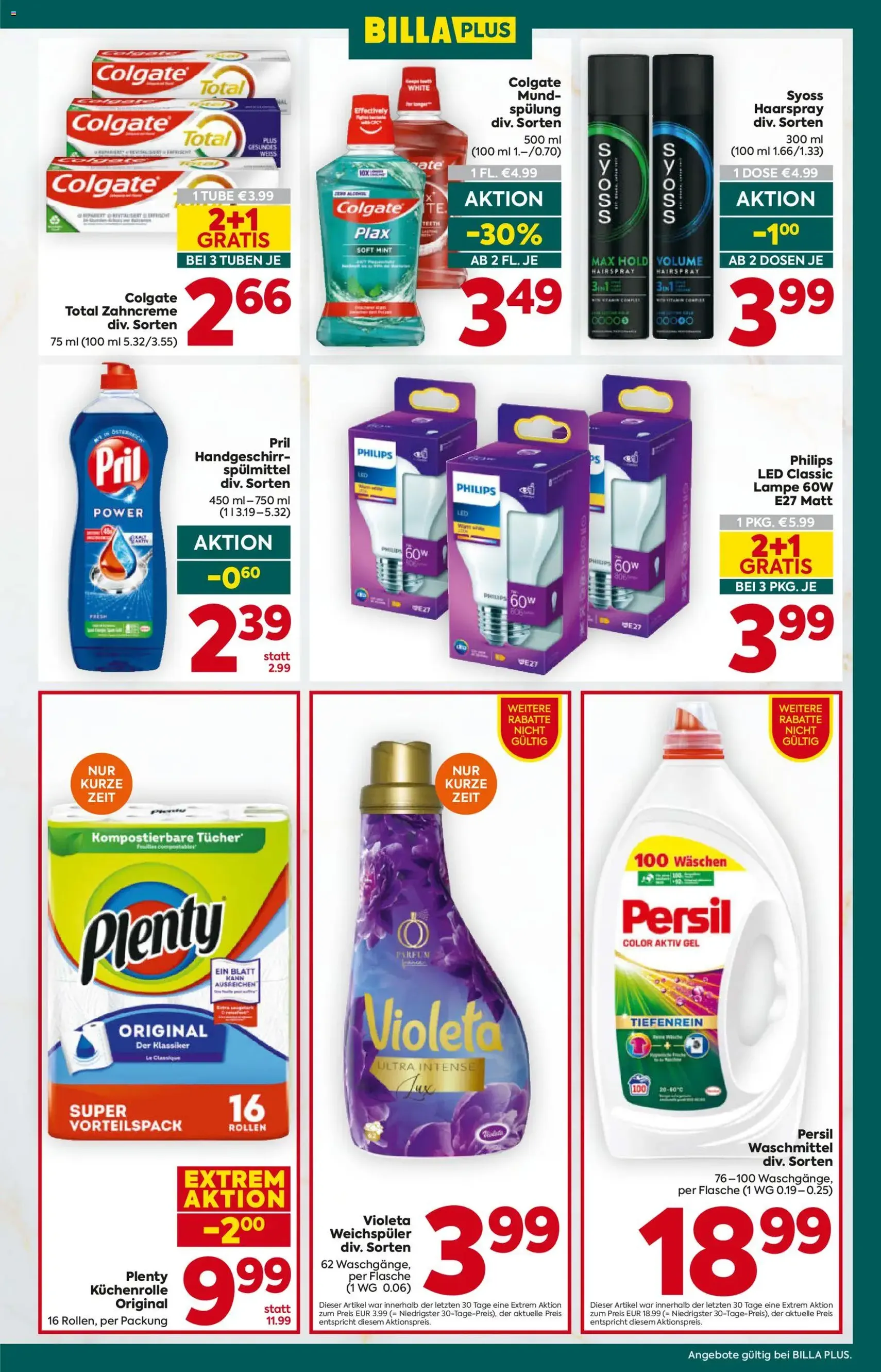 Billa Plus Flugblatt - Gültiger Prospekt ab 29.01.2026, Seite 19 von insgesamt 20