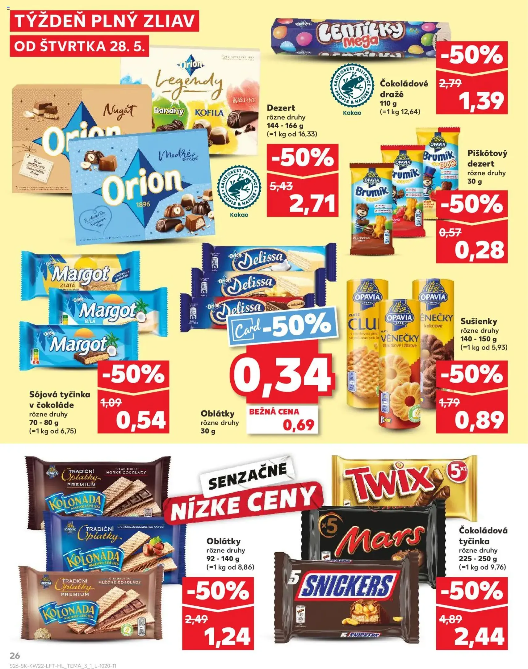 Kaufland leták - platný leták od 28.05.2026 strana 26 z 72