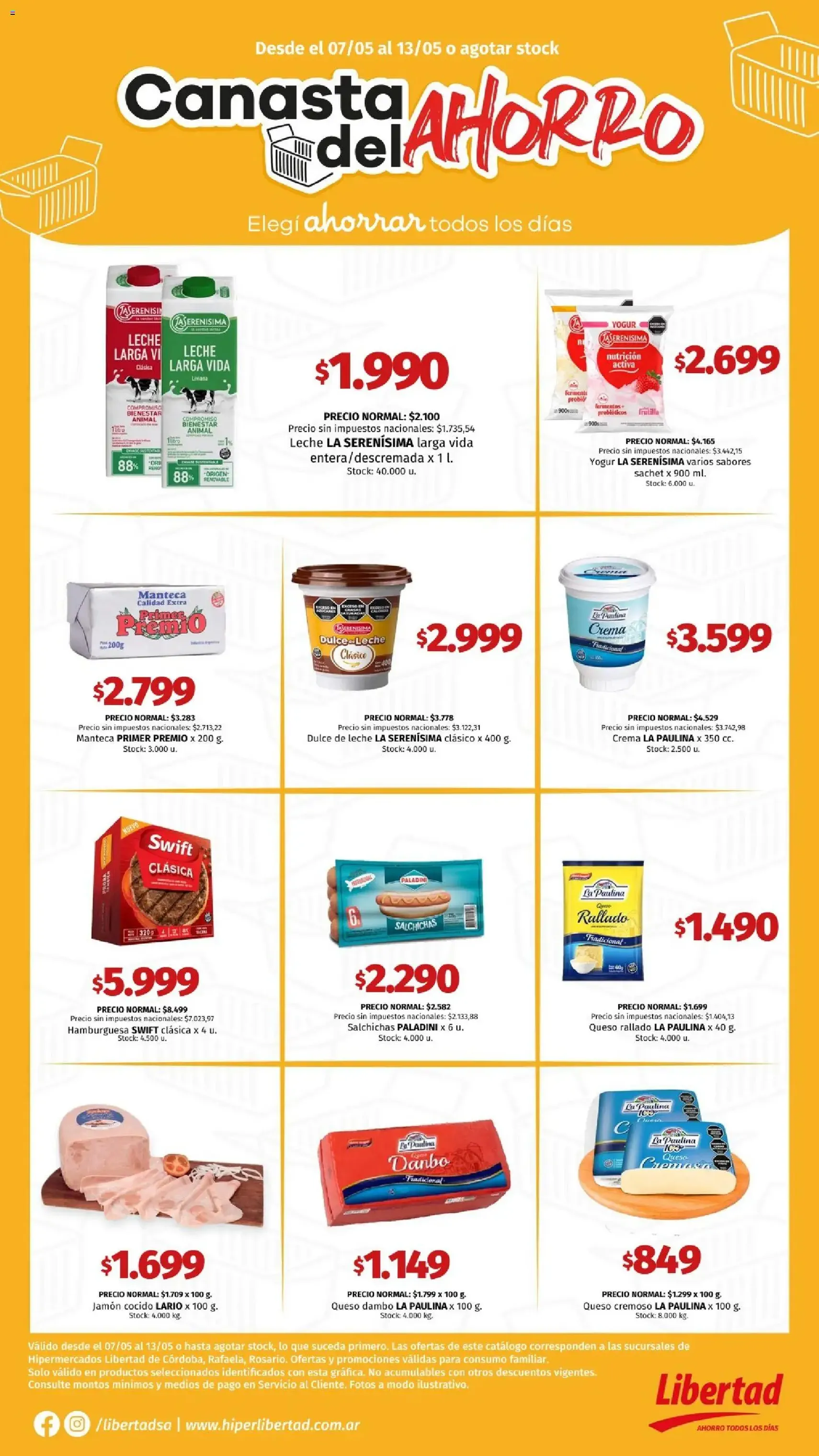 Hipermercado Libertad catálogo - folleto válido desde 07/05/2026 página 3 de 4
