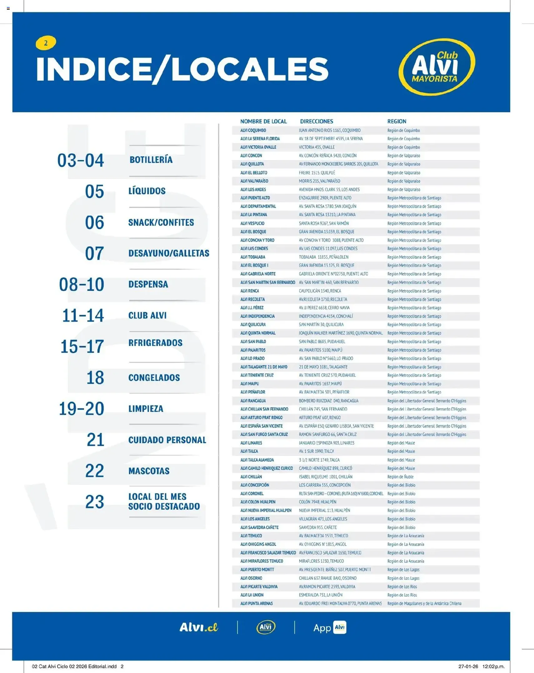 Alvi catálogo - folleto válido desde 11.02.2026 página 2 de 24