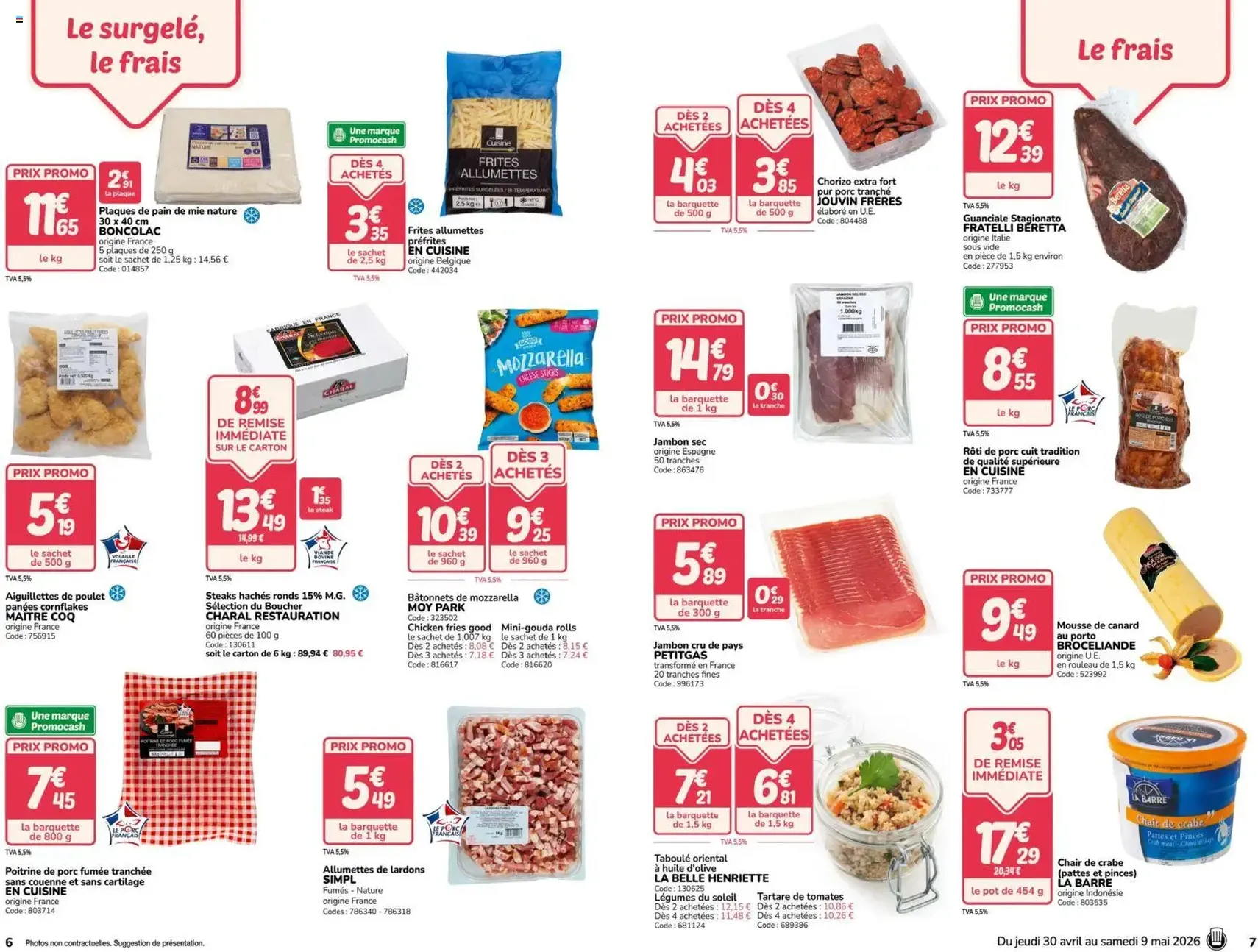 Promocash catalogue - brochure valable à partir du 30/04/2026, page 4 sur 13