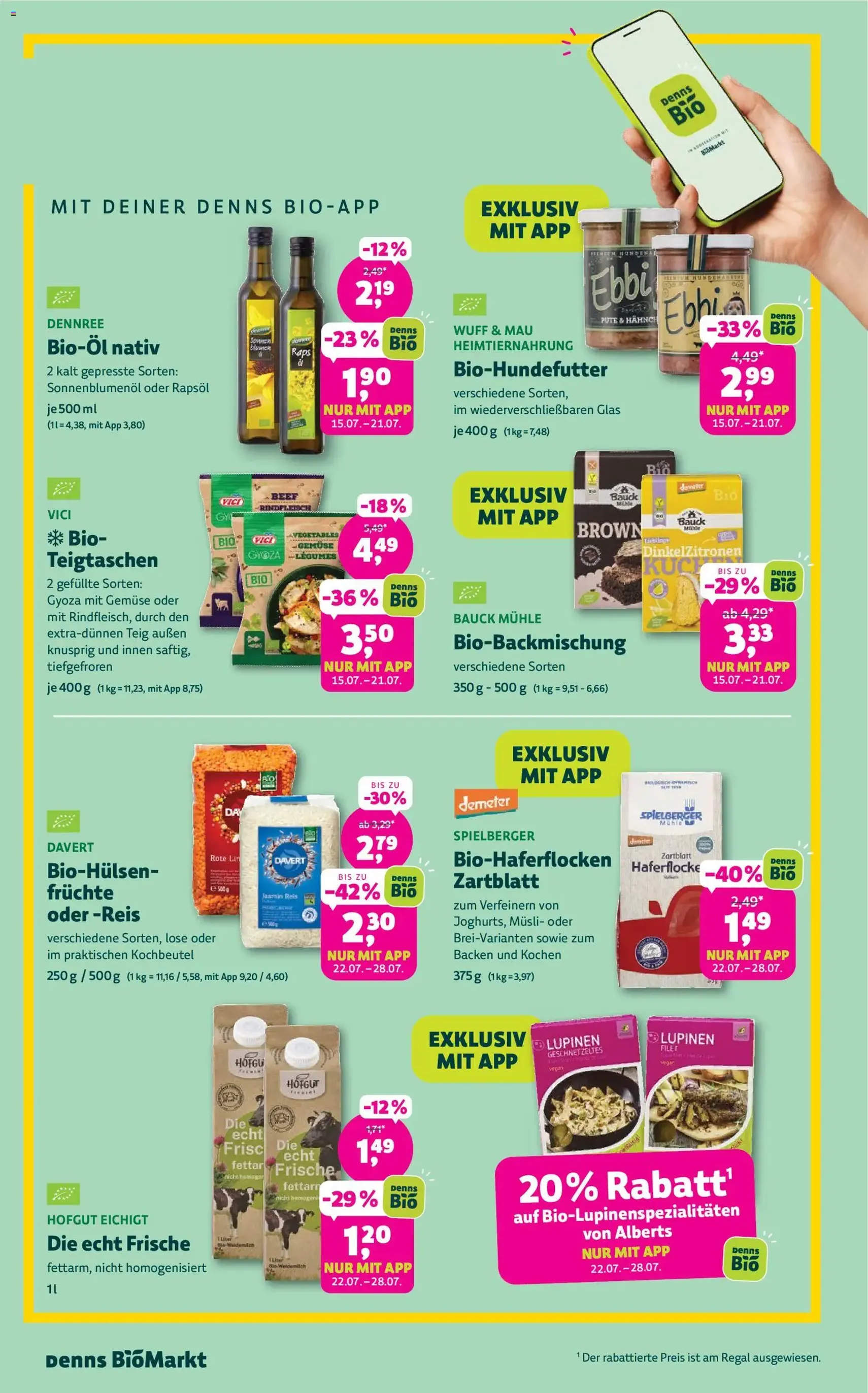Denns BioMarkt Angebote - Gültiger Prospekt ab 15.07.2026, Seite 6 von insgesamt 14