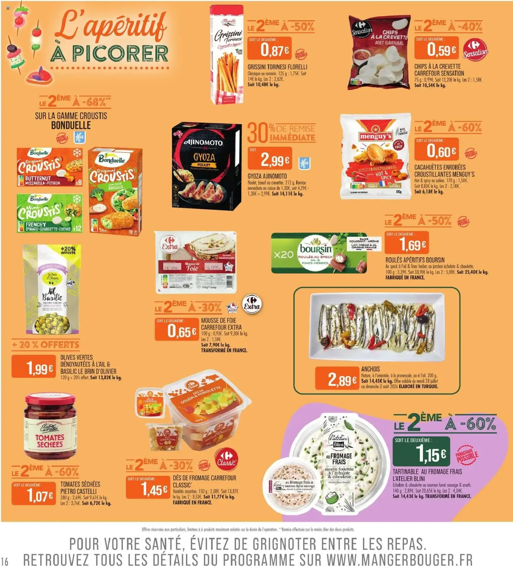 Match Supermarché catalogue - brochure valable à partir du 28/07/2026, page 16 sur 24