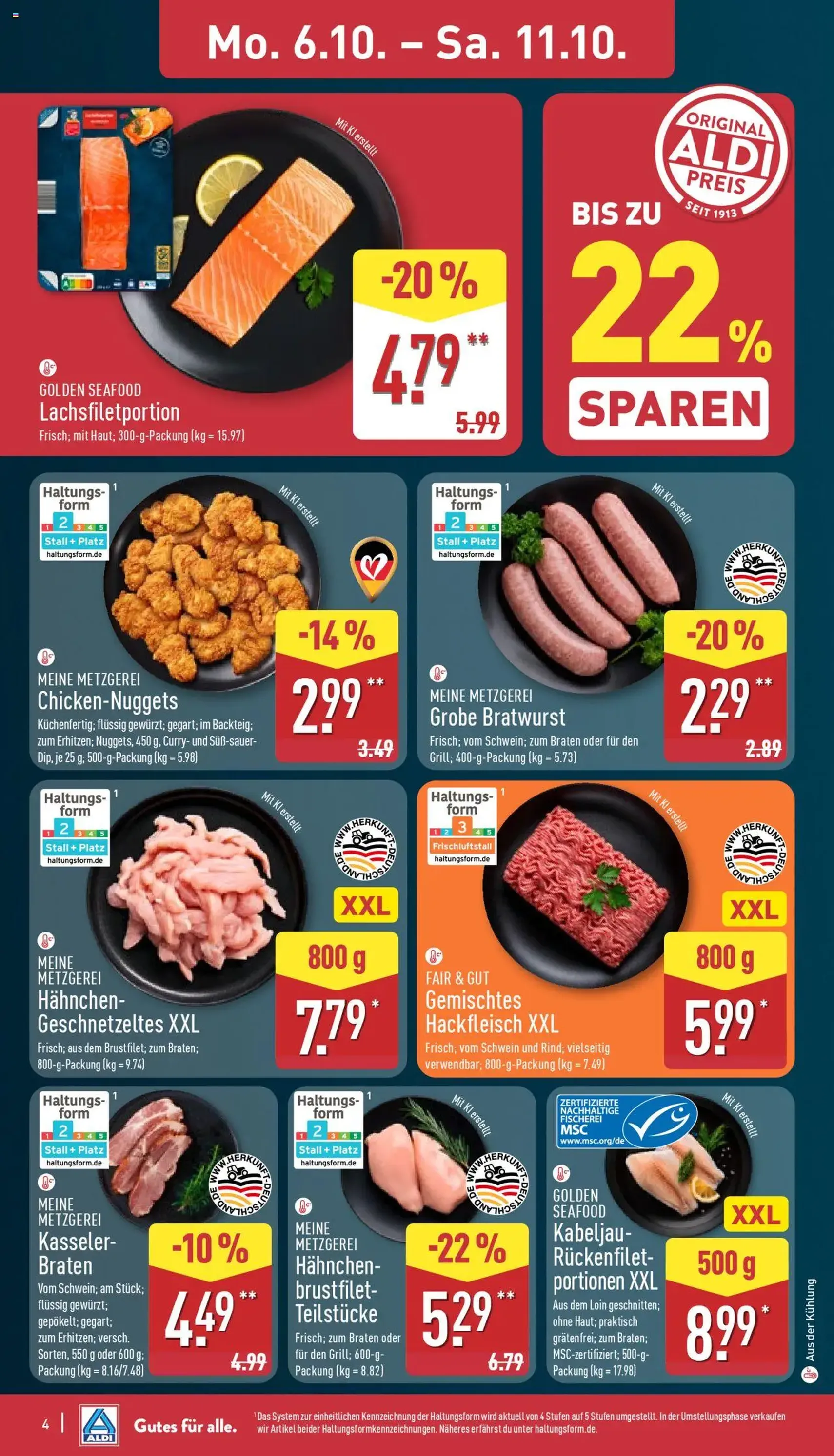Aldi Prospekt - Gültiger Prospekt ab 06.10.2025, Seite 5 von insgesamt 43