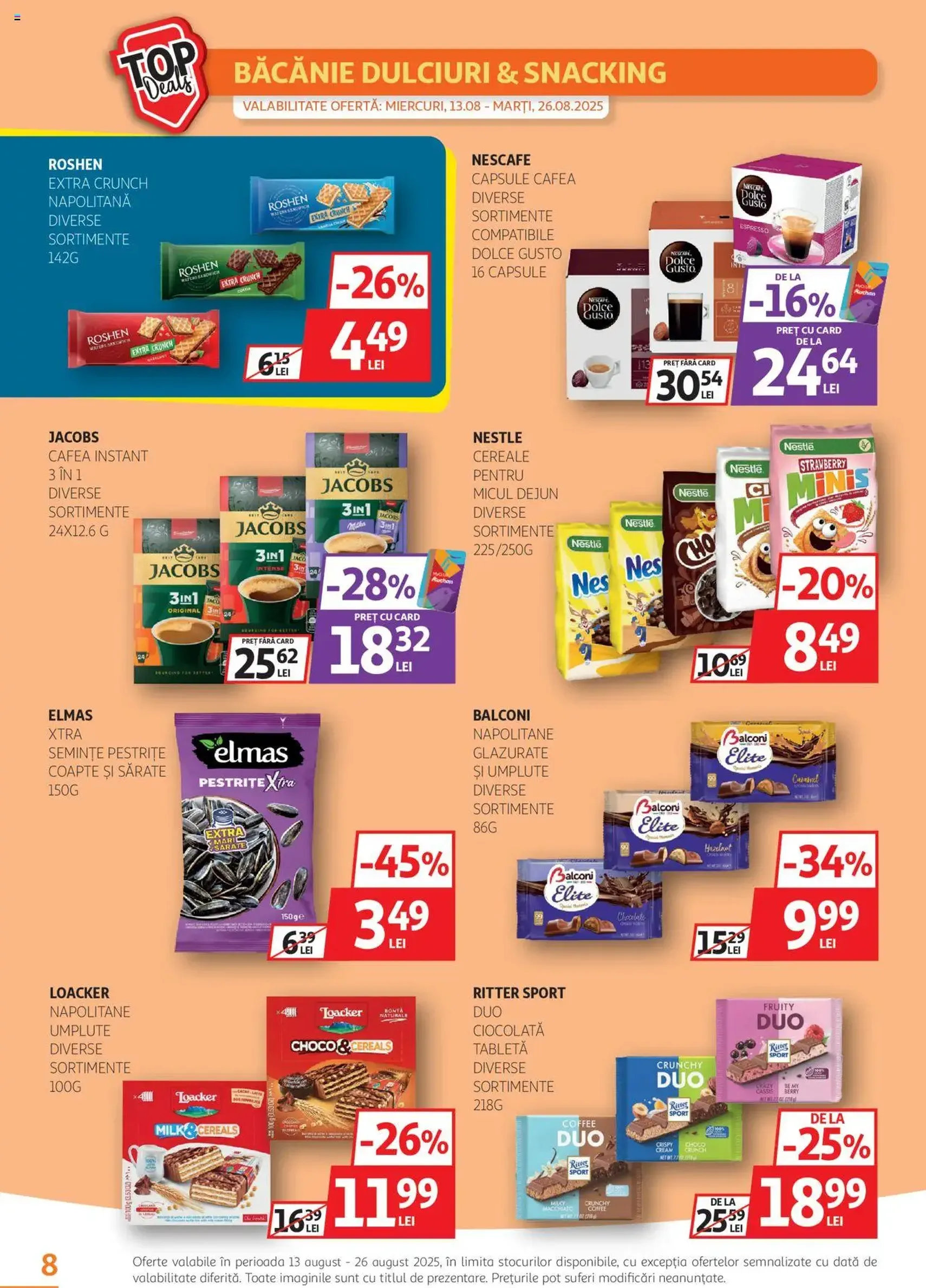 Catalog Auchan - cataloage valabile începând cu 13.08.2025 pagina 8 din 28