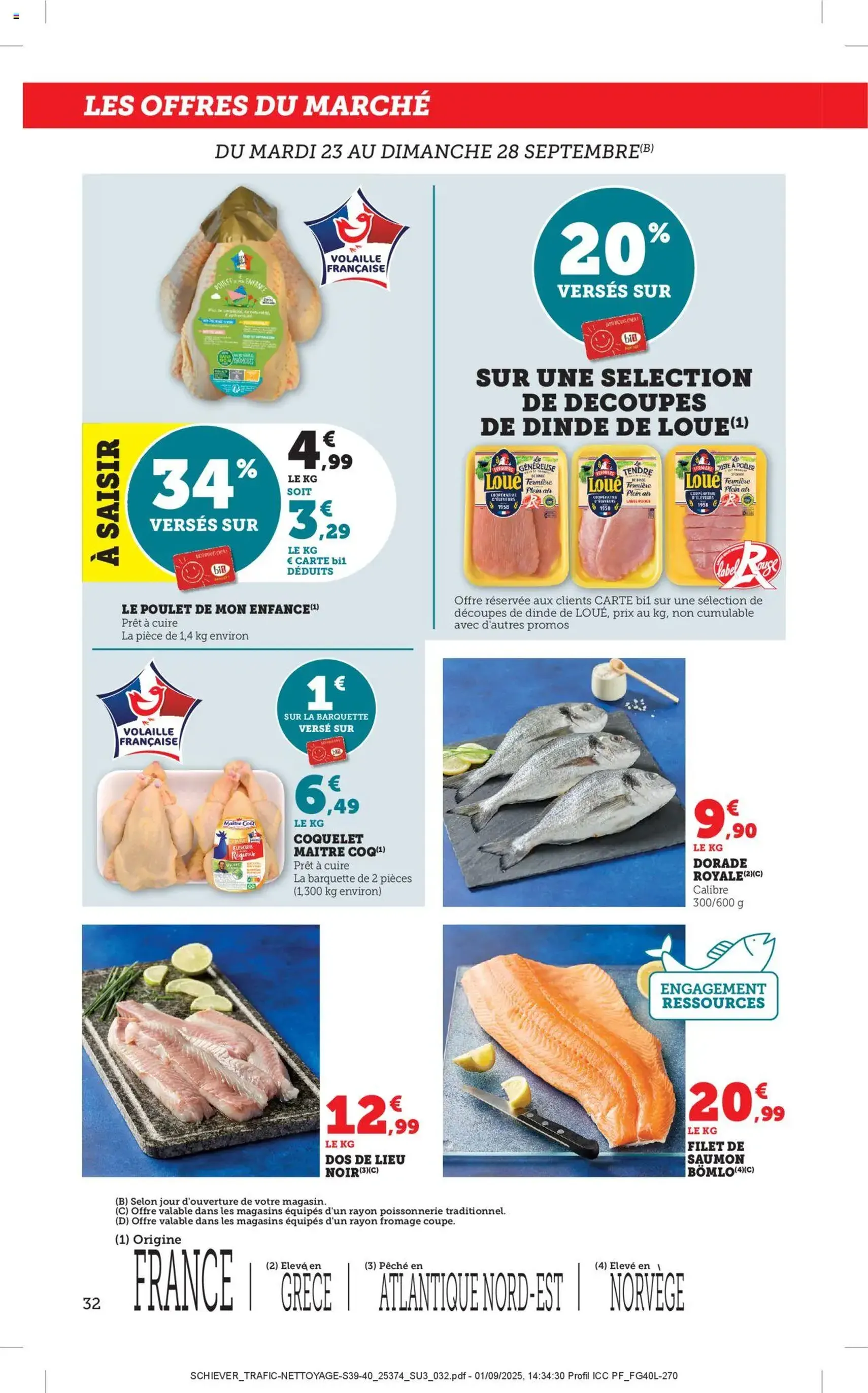 Bi1 catalogue - brochure valable à partir du 22/09/2025, page 32 sur 40