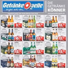 Getränke Quelle Prospekt - Prospekt Vorschau gültig ab 16.03.2026