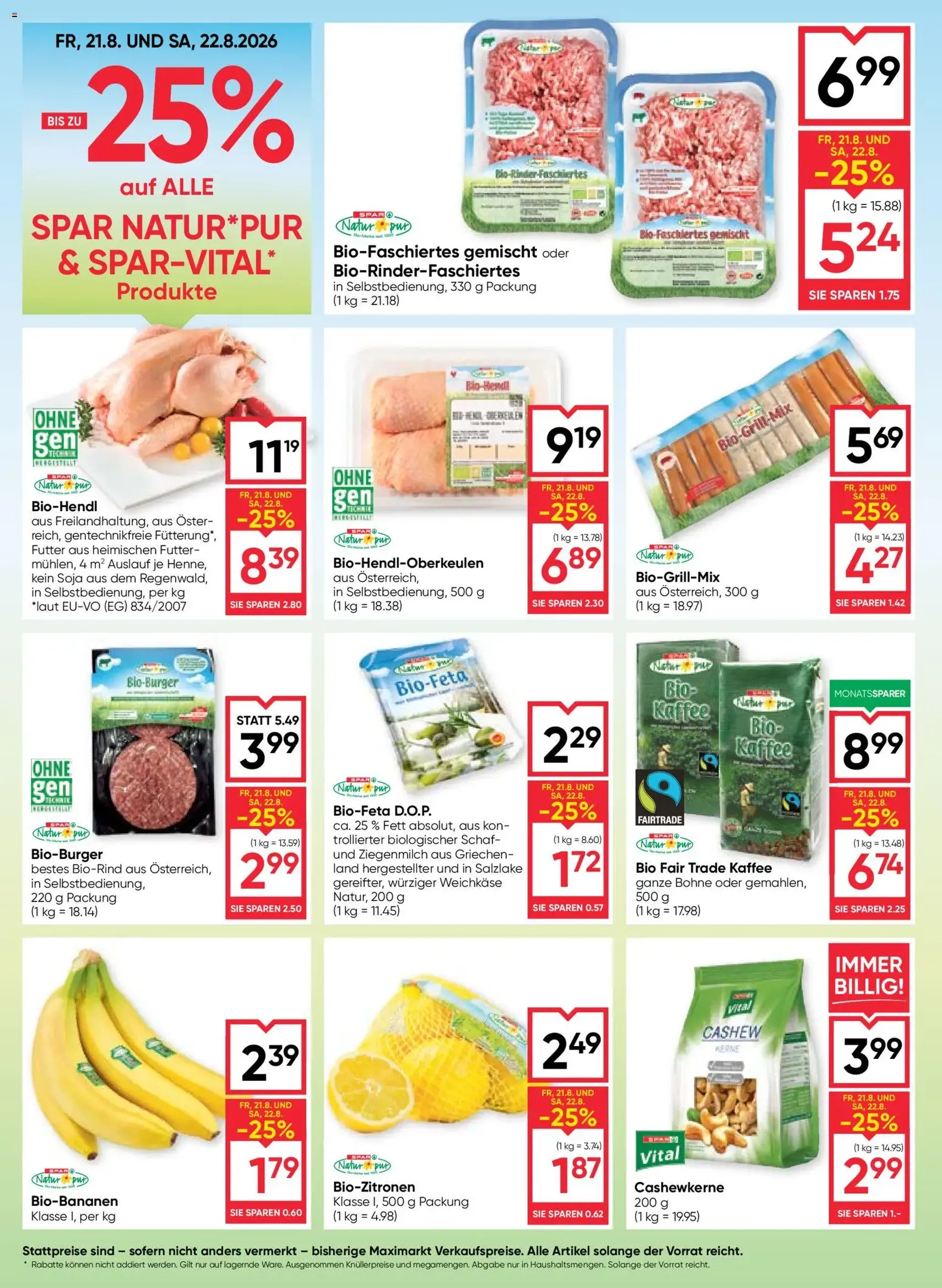 Maximarkt Flugblatt - Gültiger Prospekt ab 20.08.2026, Seite 6 von insgesamt 24
