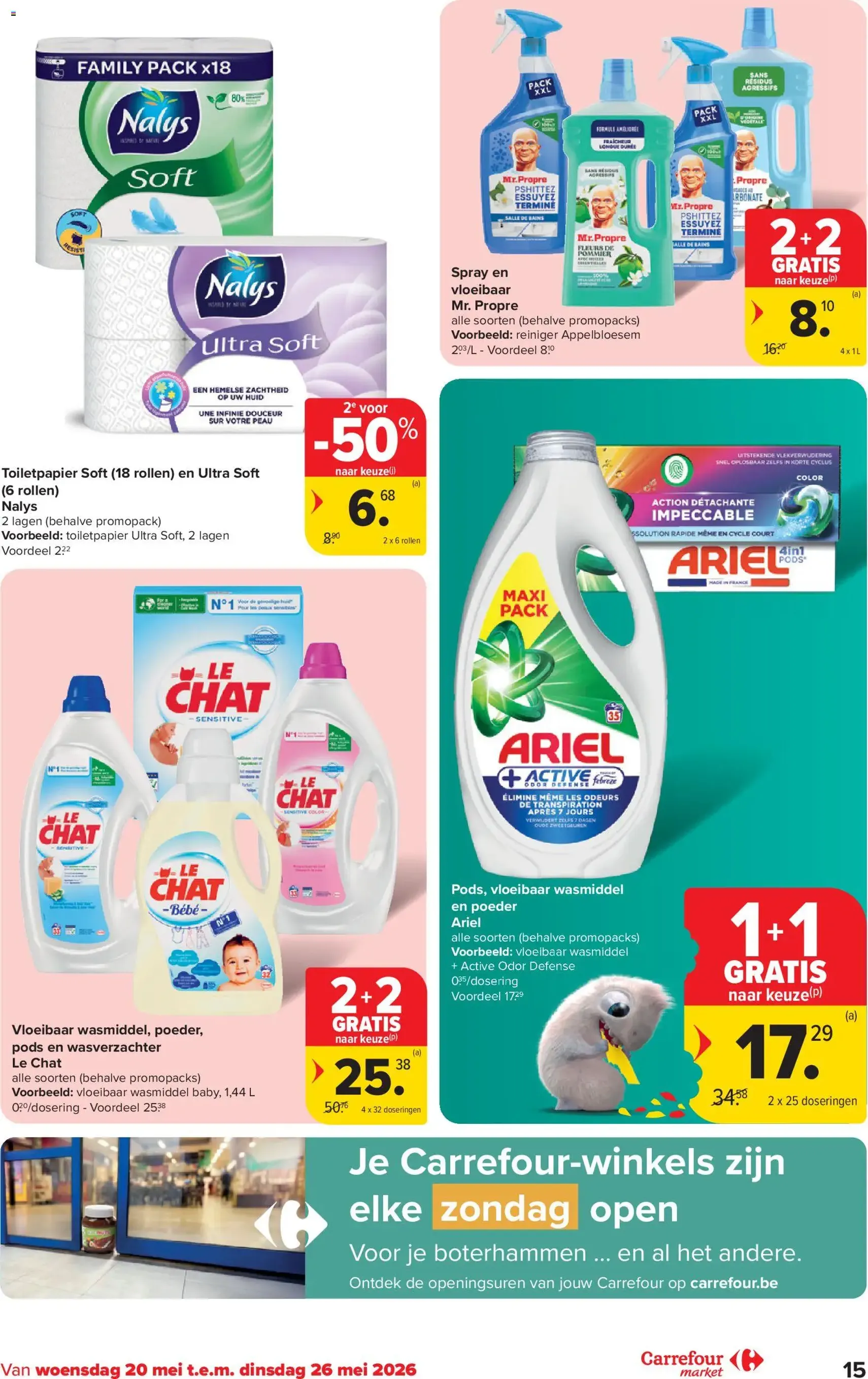 Carrefour market folder week 21 - geldige folder vanaf 20/05/2026 pagina 15 van 20