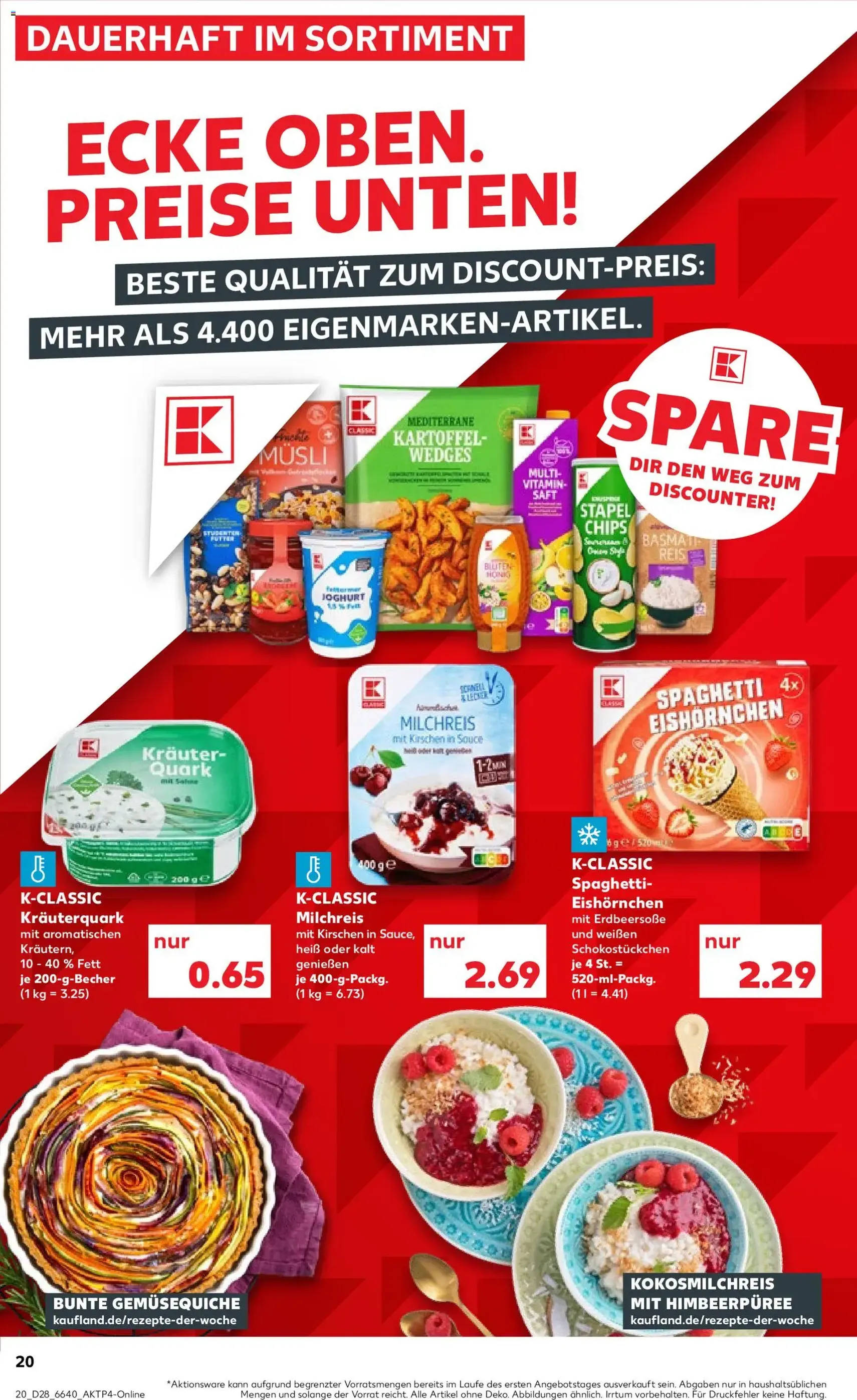 Kaufland Prospekt - Gültiger Prospekt ab 09.07.2026, Seite 20 von insgesamt 52
