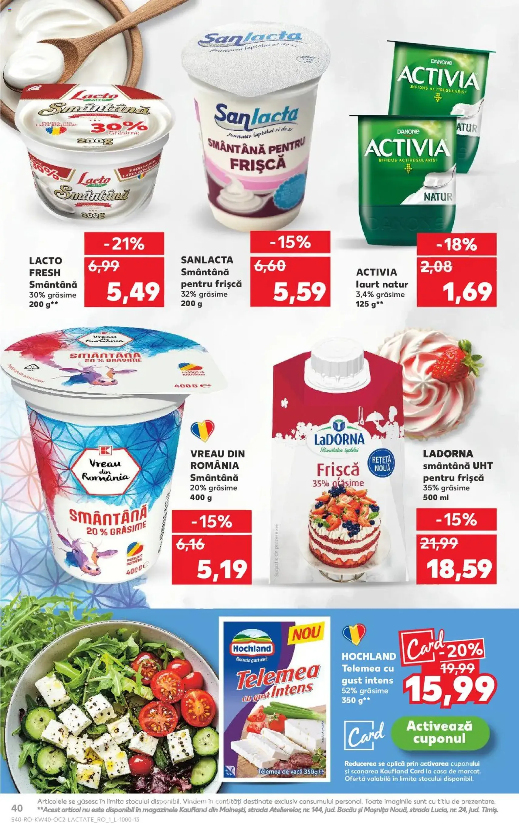 Kaufland RO - București - 2025.10.01. érvényes szórólap 40 oldal 70 oldalból Kaufland RO - București - 2025.10.01. érvényes szórólap 40 oldal 70 oldalból